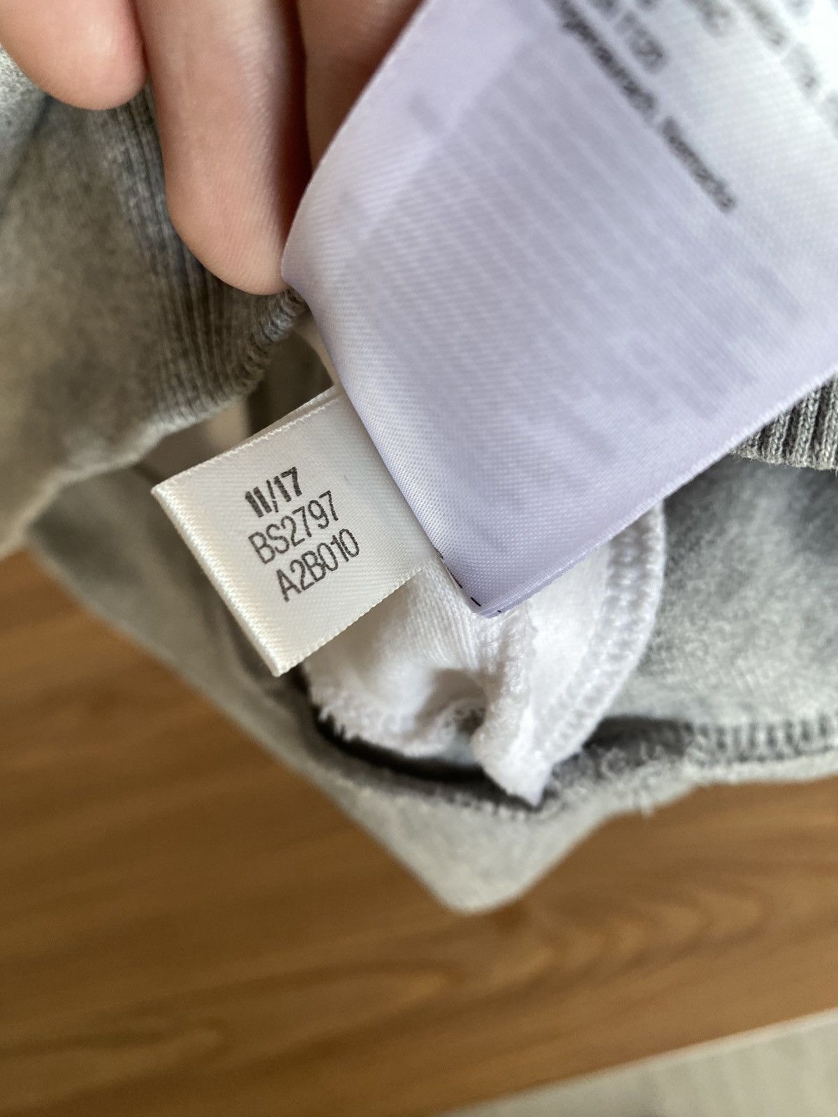 Adidas Adidas Equipment Grey/White Hoodie Size US M / EU 48-50 / 2 - 7 Thumbnail