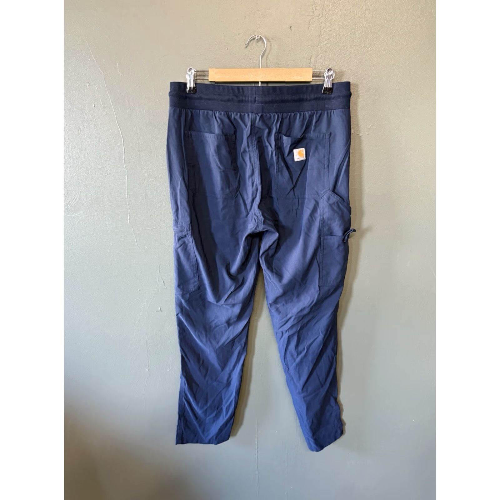 Carhartt Carhartt Mens Medical Scrub Pants Blue Size L x28 Drawstring Size US 33 - 2 Thumbnail