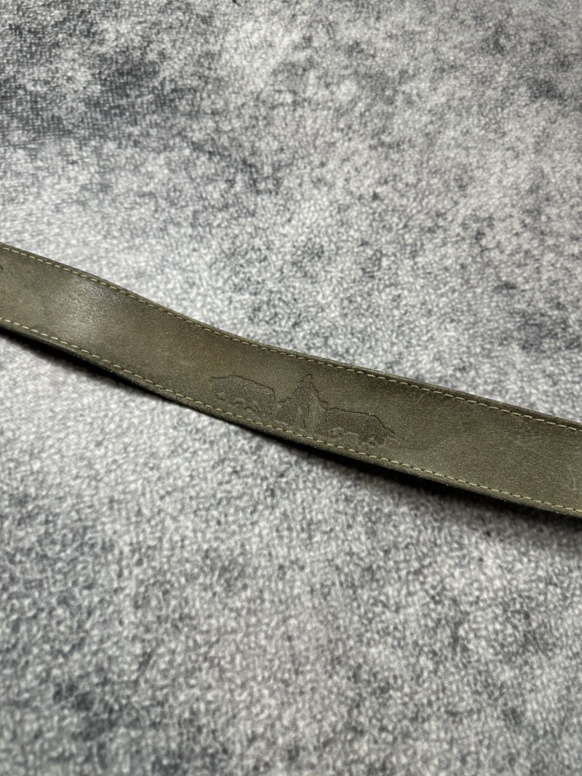Levi's Y2K Vintage Levi’s 501 Logo Belts Streetwear Leather USA Size ONE SIZE - 4 Thumbnail
