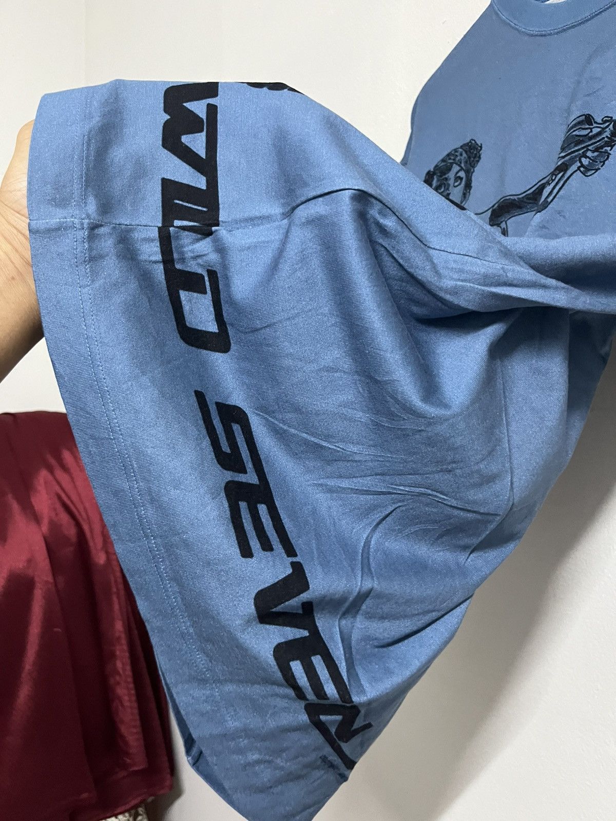 Anime 💥Y2K 2000s WILD SEVEN Sexy Girl Anime Comic Wave Inc Tee Size US L / EU 52-54 / 3 - 5 Thumbnail
