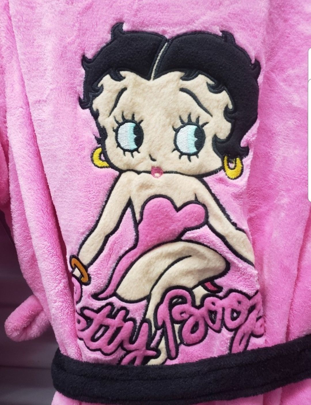 Other BETTY BOOP PLUSH PINK ROBE VINTAGE OS Size ONE SIZE - 3 Thumbnail