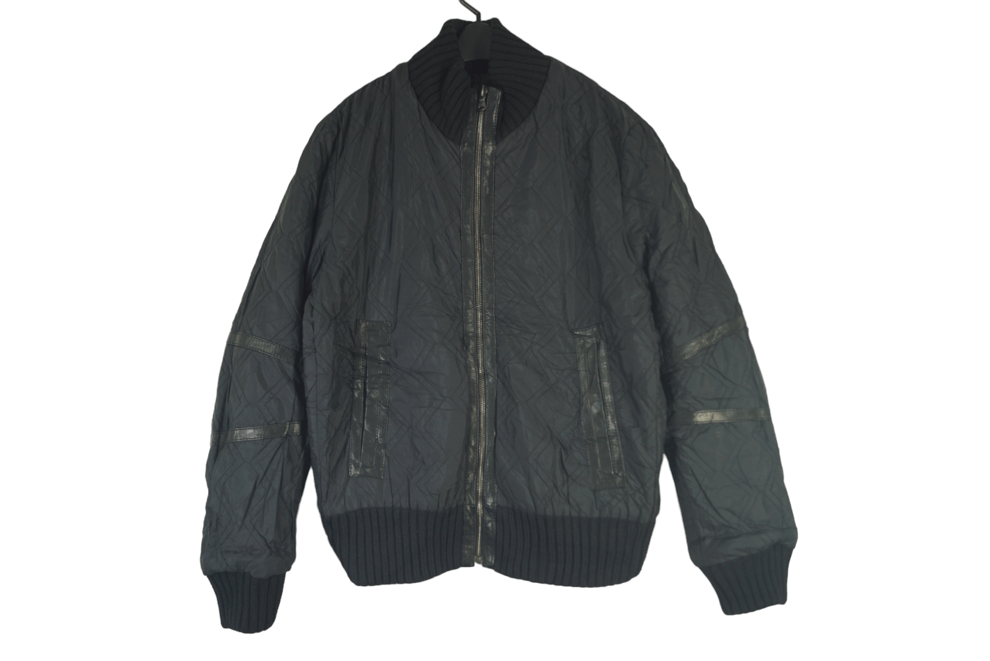 Hugo Boss × Vintage Hugo Boss Leather Jacket Revisable Nice Design Size US M / EU 48-50 / 2 - 8 Thumbnail