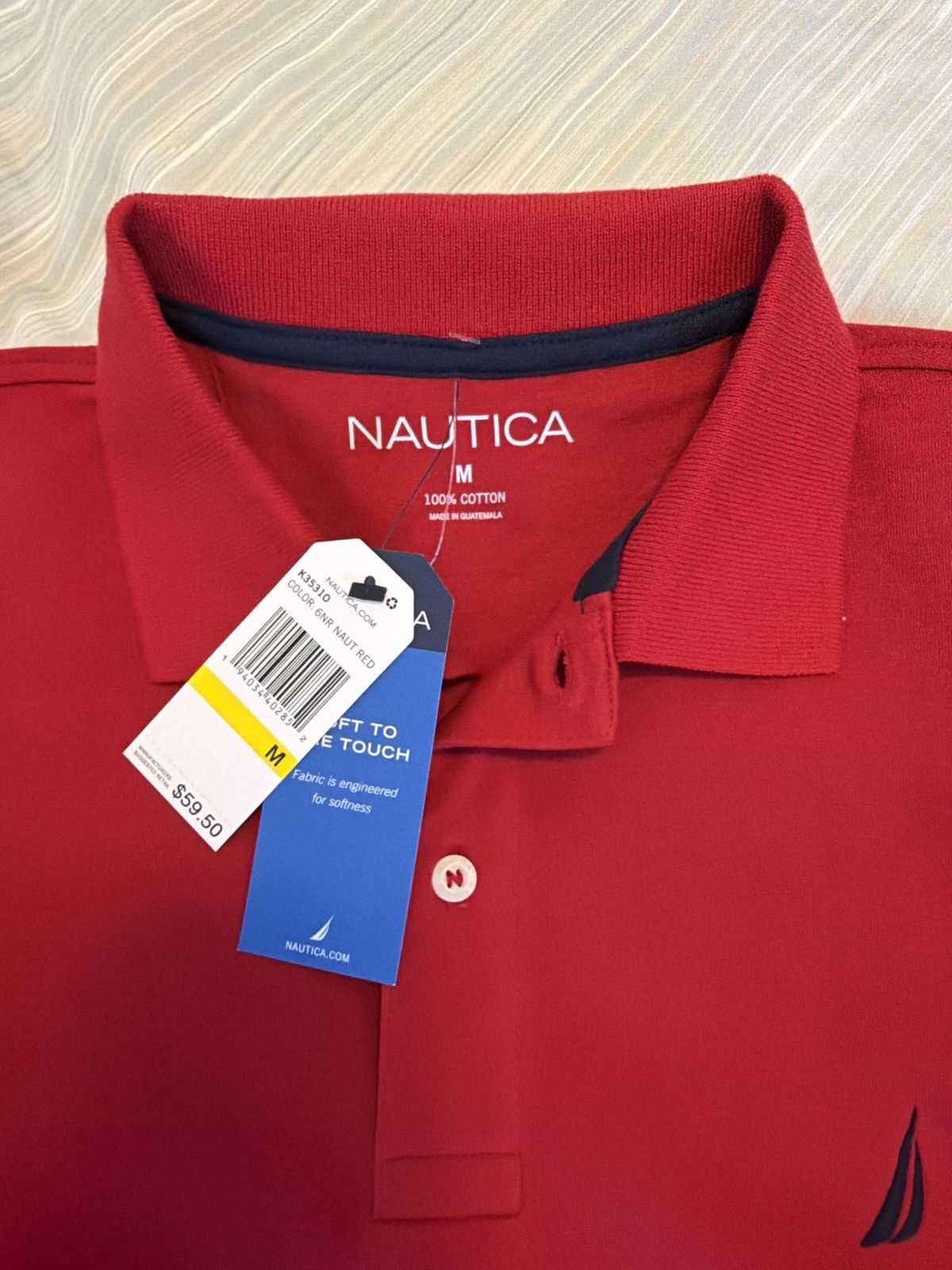 Nautica Nautica Red Polo Size US M / EU 48-50 / 2 - 1 Thumbnail