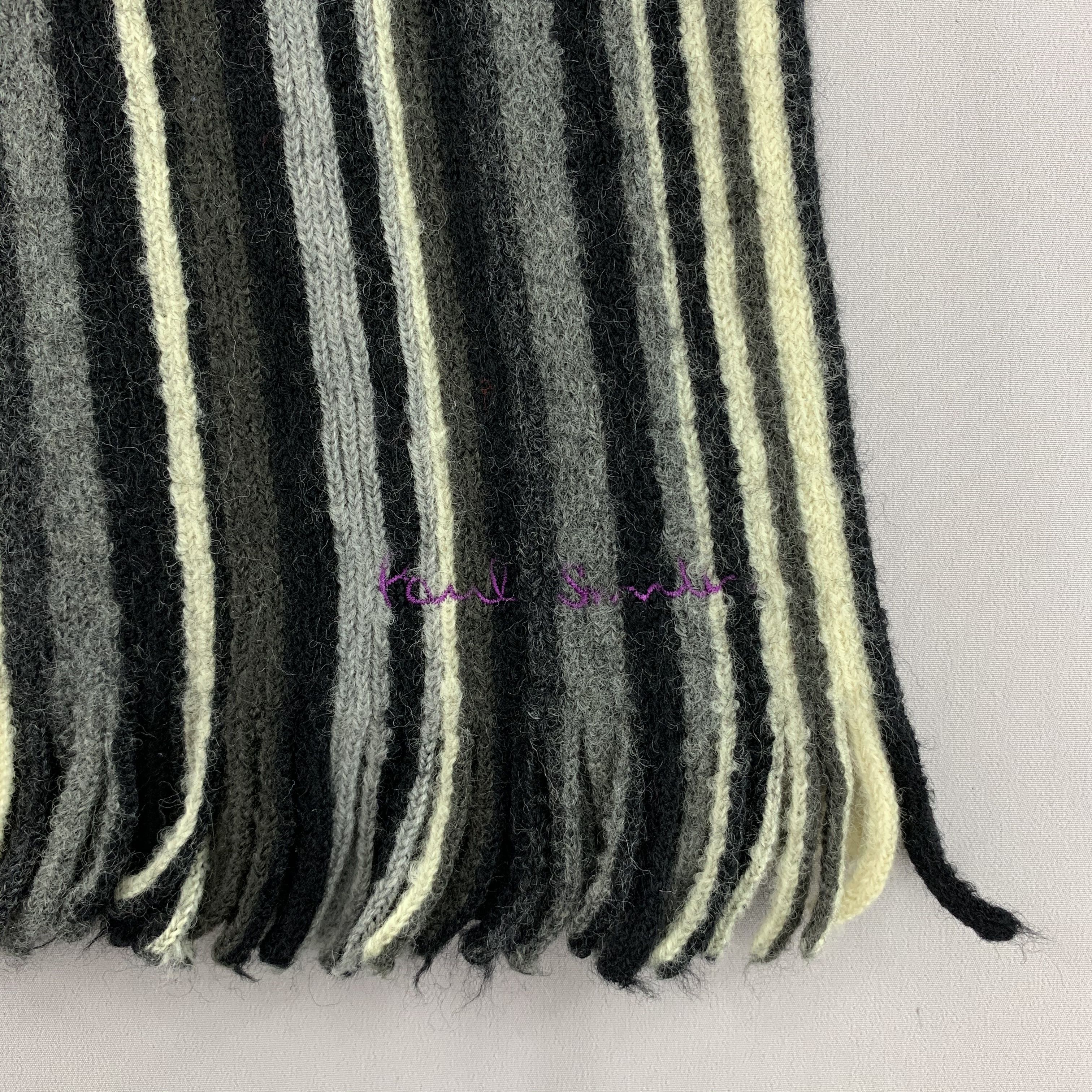 Paul Smith Paul Smith Scarf Wool Muffler Neck Wrap BL4397 Size ONE SIZE - 4 Thumbnail
