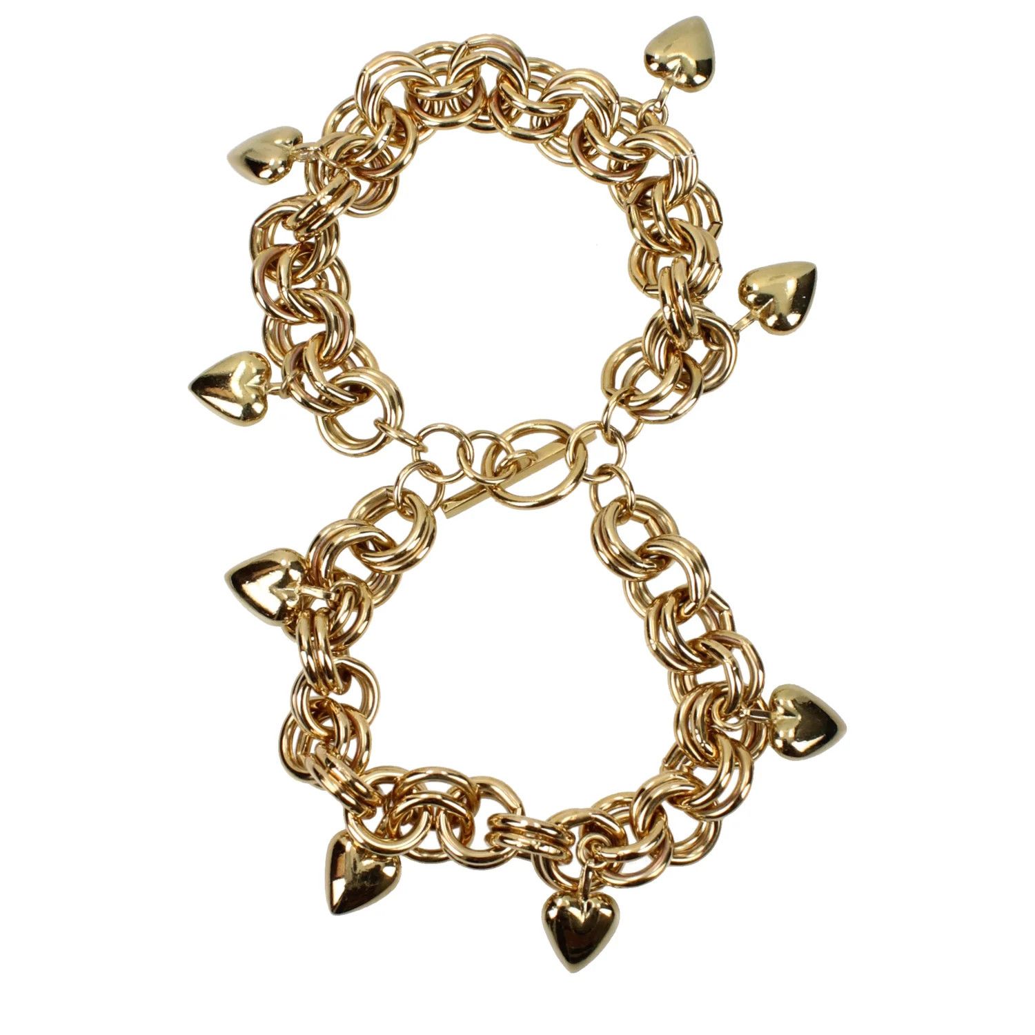 Saint Laurent Paris ob1o1e1124 Size: OS / Metal Bracelet in Gold Size ONE SIZE - 2 Thumbnail