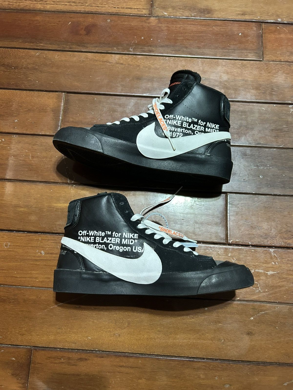 Off-White x Nike Blazer Mid Black
