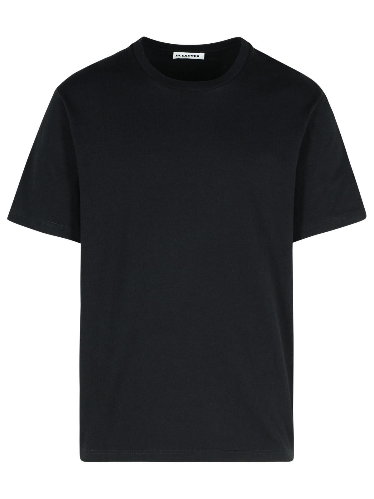 Jil Sander JIL SANDER Black Cotton T-Shirt Size US XL / EU 56 / 4 - 1 Thumbnail