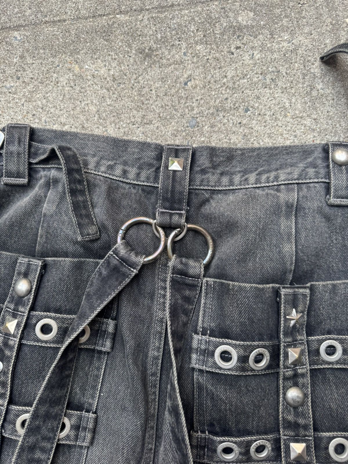 Balenciaga Balenciaga Raver Denim Spring 22 Clones Collection Size US 30 / EU 46 - 12 Thumbnail