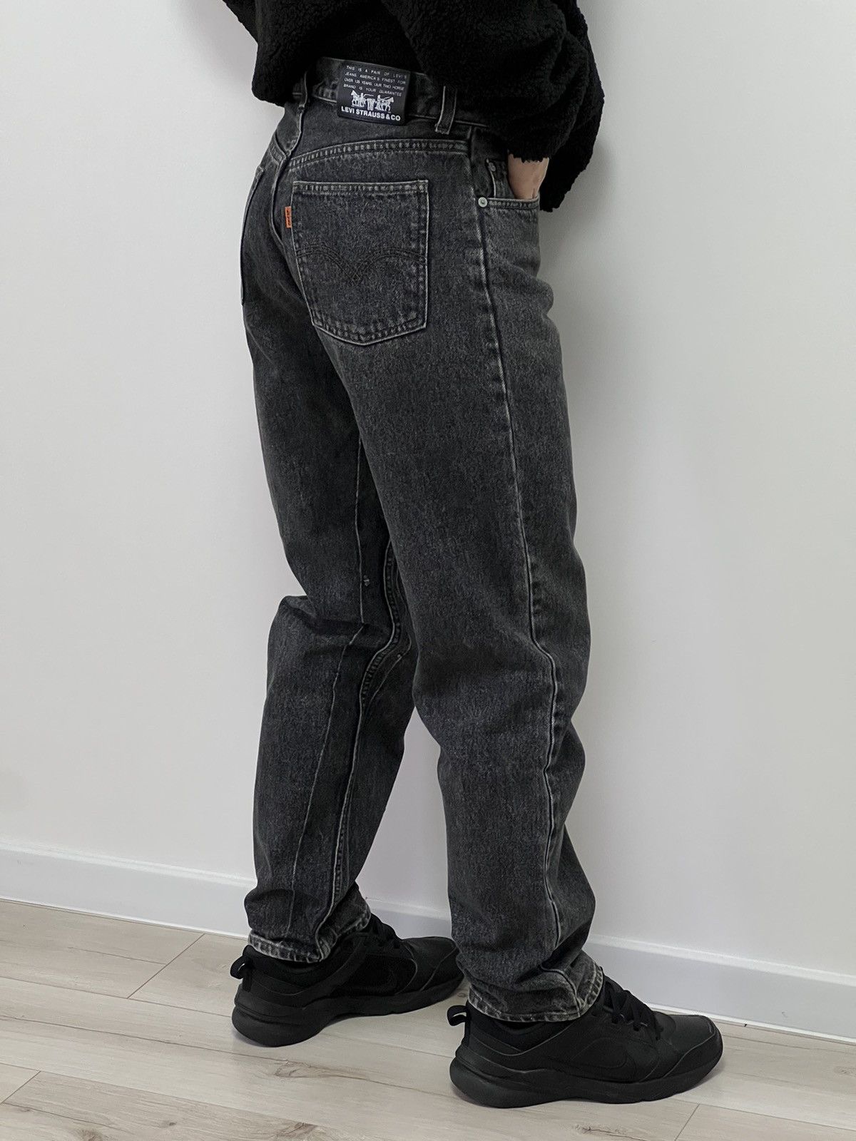 Levi's × Levi's Vintage Clothing × Vintage Vintage Levis 618 Made in Italy Washed Gray Denim Jeans Size US 30 / EU 46 - 1 Thumbnail