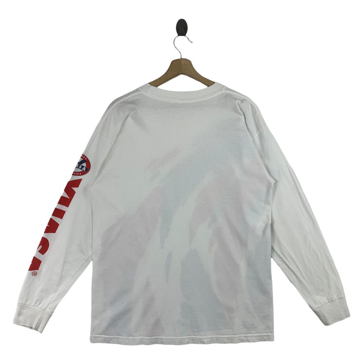 Japanese Brand Vintage YUASA streetwear long sleeve tee Size US L / EU 52-54 / 3 - 4 Thumbnail