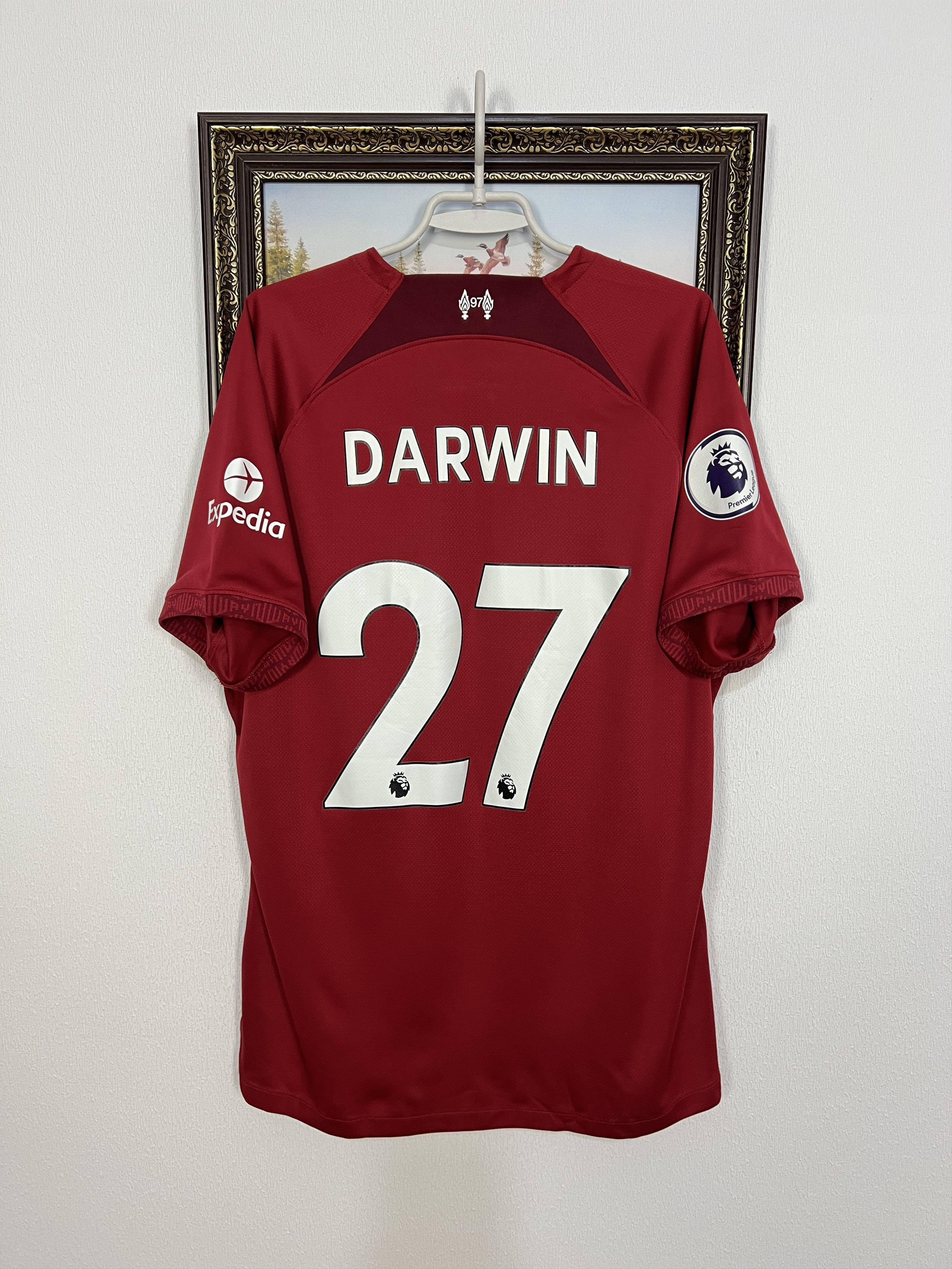 Nike Liverpool Home football shirt Soccer #27 Darwin Nunez Jersey Size US XL / EU 56 / 4 - 1 Thumbnail