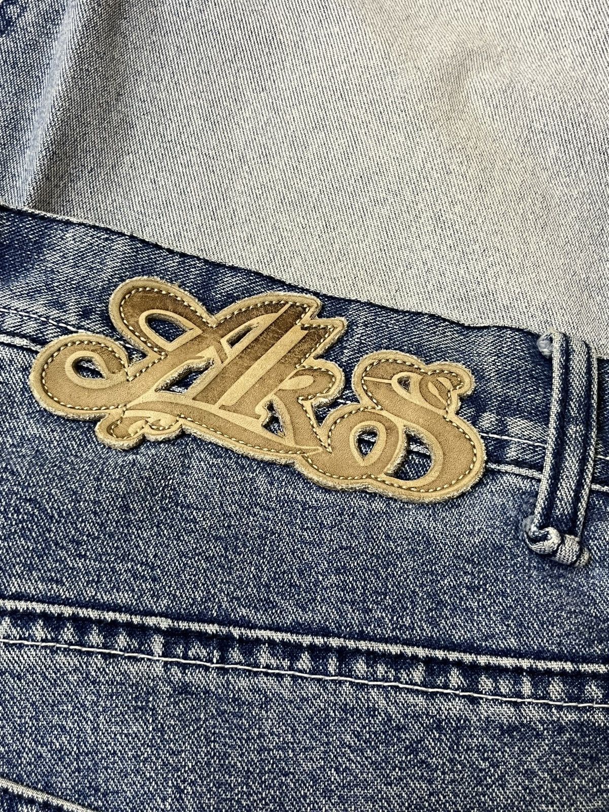 Akademiks BAGGY🔥VINTAGE AKADEMIKS MOOSY BAGGY INSPIRED JNCO JEANS Size US 35 - 20 Thumbnail