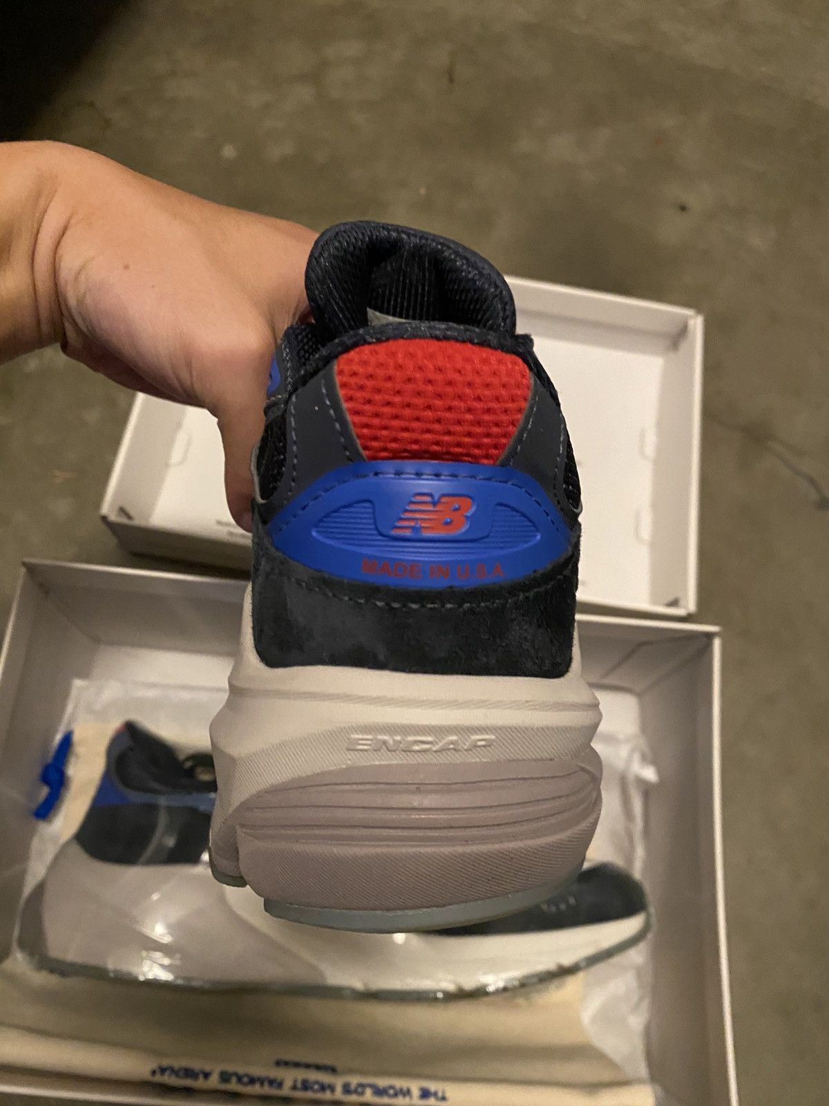 Dover Street Market × New Balance × Ronnie Fieg Ronnie Fieg New Balance 990v6 Madison Square Garden Knicks Size US 8 / EU 41 - 11 Thumbnail