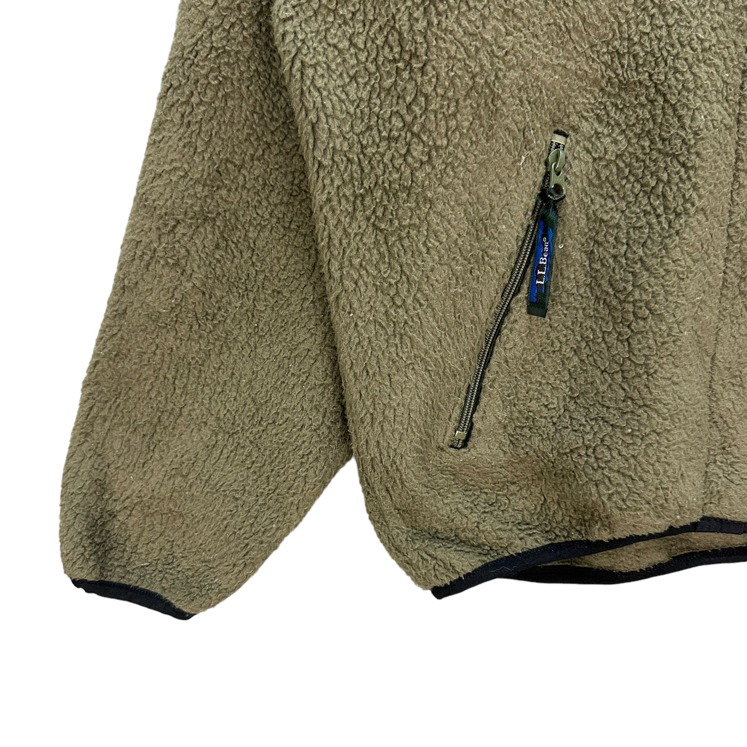 L.L. Bean LL BEAN DEEP PILE FLEECE JACKET #8271-220 Size US M / EU 48-50 / 2 - 4 Thumbnail