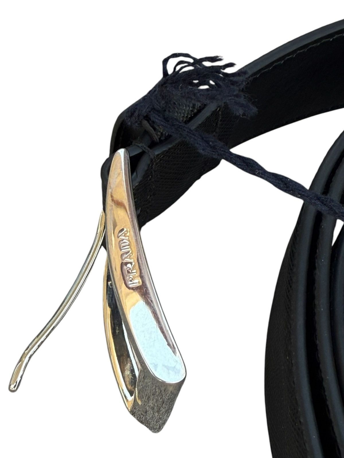 Prada Prada saffiano leather belt Size ONE SIZE - 3 Thumbnail