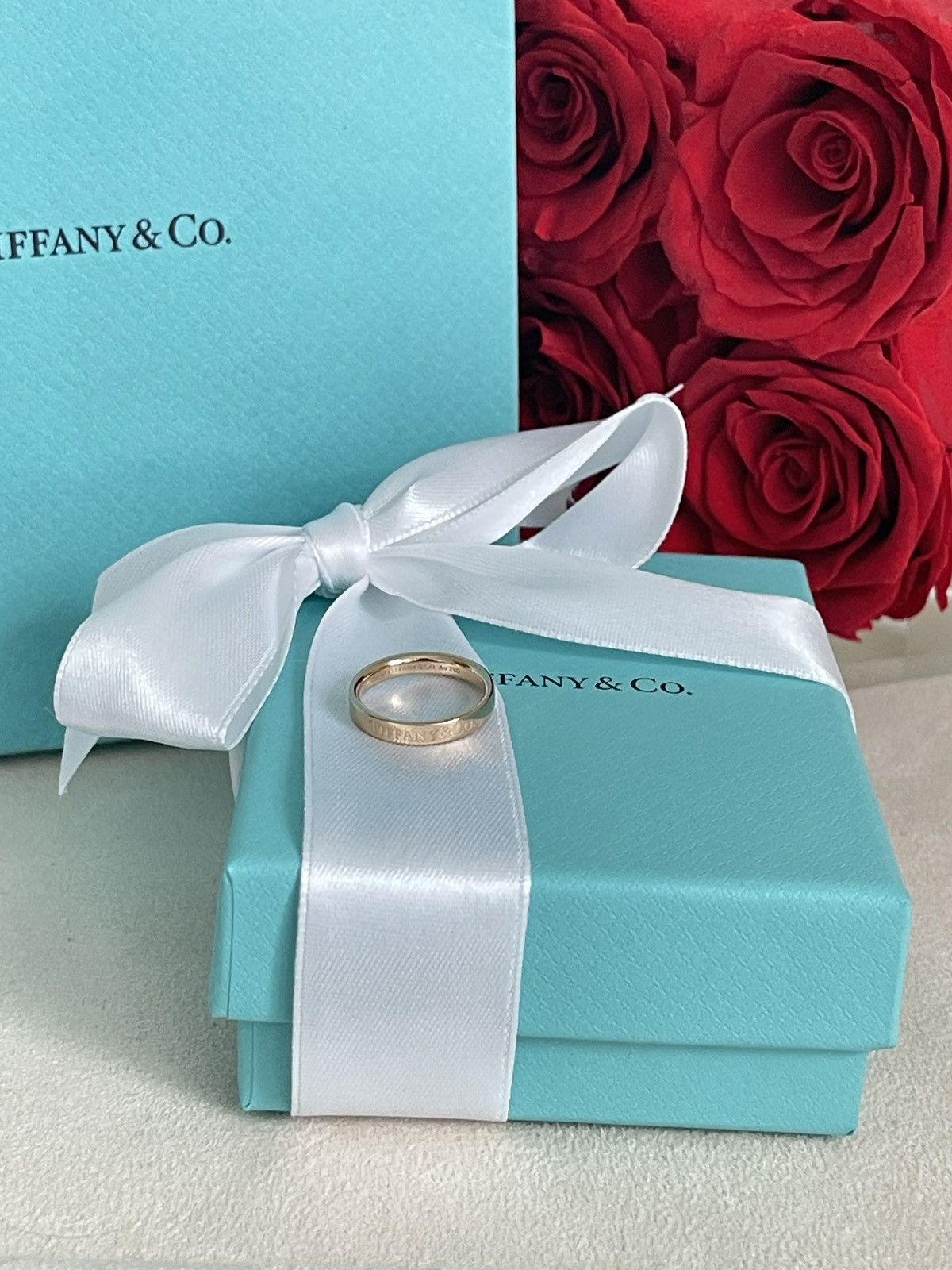 Tiffany & Co. Tiffany & Co. Band Ring in Rose Gold 18K size 4.5 NEW $1400 Size ONE SIZE - 13 Thumbnail