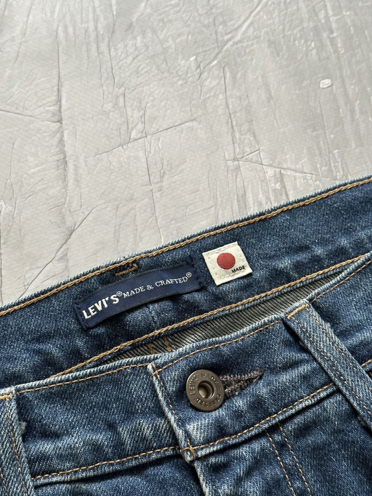 Levi's Made & Crafted 🔥Levi’s Made & Crafted Made in Japan Slim Taper Jeans Size US 33 - 11 Thumbnail