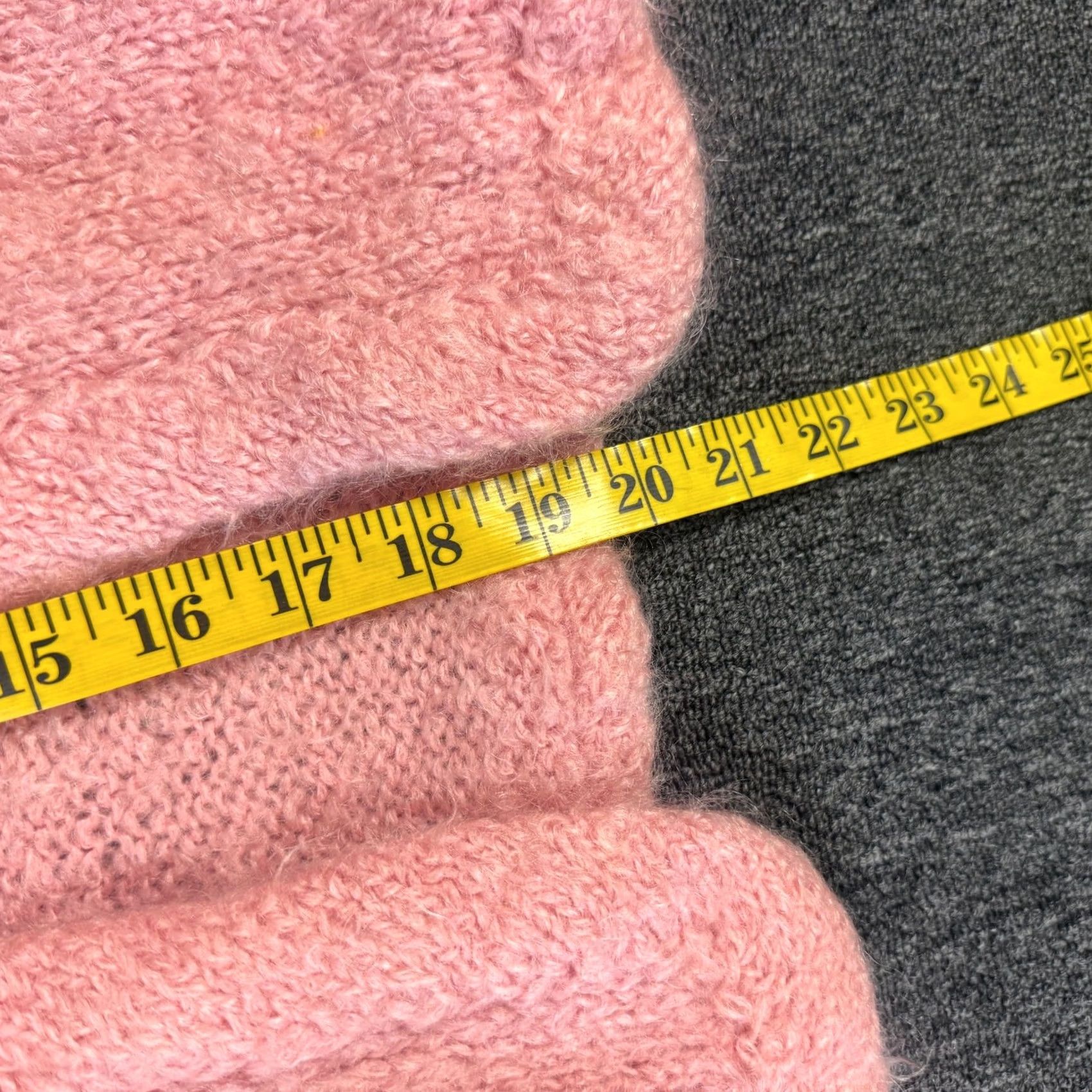 Vintage VINTAGE Cardigan Sweater Lounge Pink M Y2K Chunky Knit Open Front Relaxed Size M / US 6-8 / IT 42-44 - 3 Thumbnail
