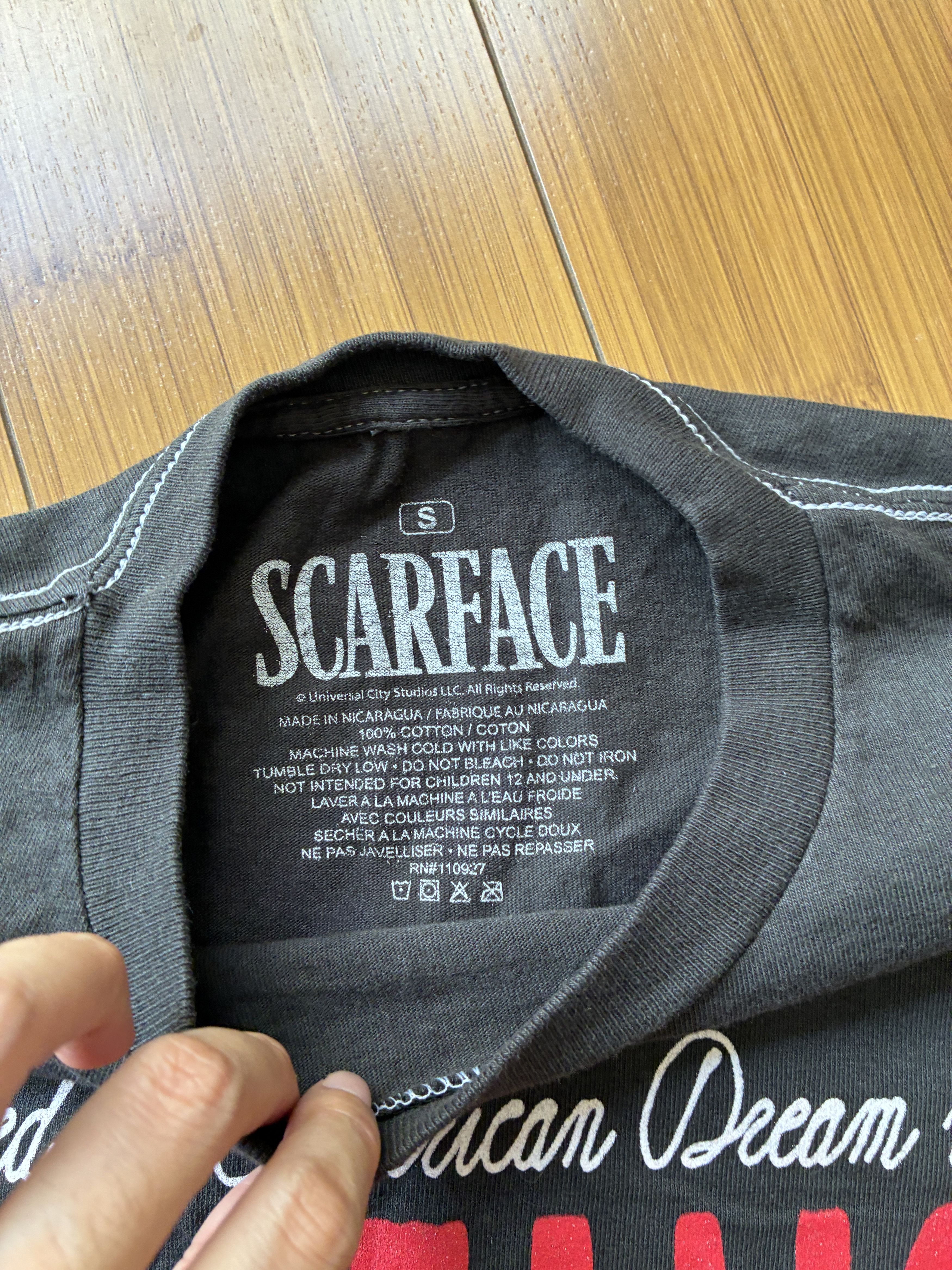Other Scarface Tony Montana World Vengeance Black Shirt - Small Size US S / EU 44-46 / 1 - 3 Thumbnail