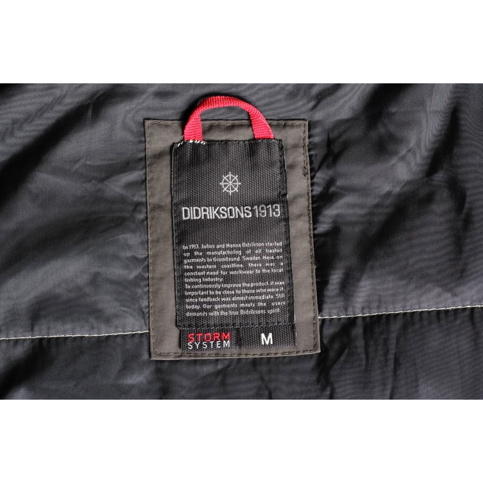 Vintage DIDRIKSONS Parka Jacket Men M Hooded Storm System Dry2 MJ6277 Size M / US 6-8 / IT 42-44 - 7 Thumbnail
