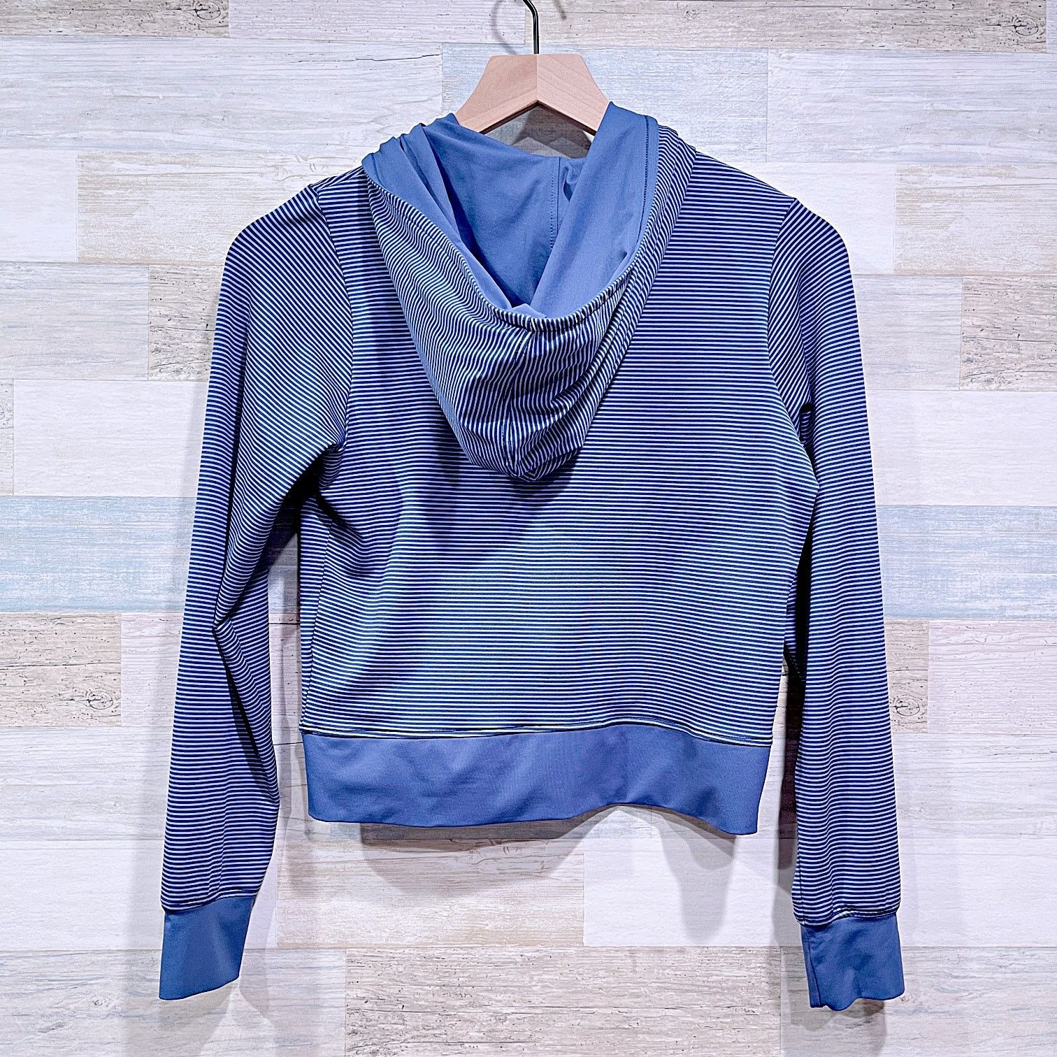 Other KAELIN 1/4 Zip Tech Hoodie Blue Stripe Tennis Womens Small Size S / US 4 / IT 40 - 5 Thumbnail