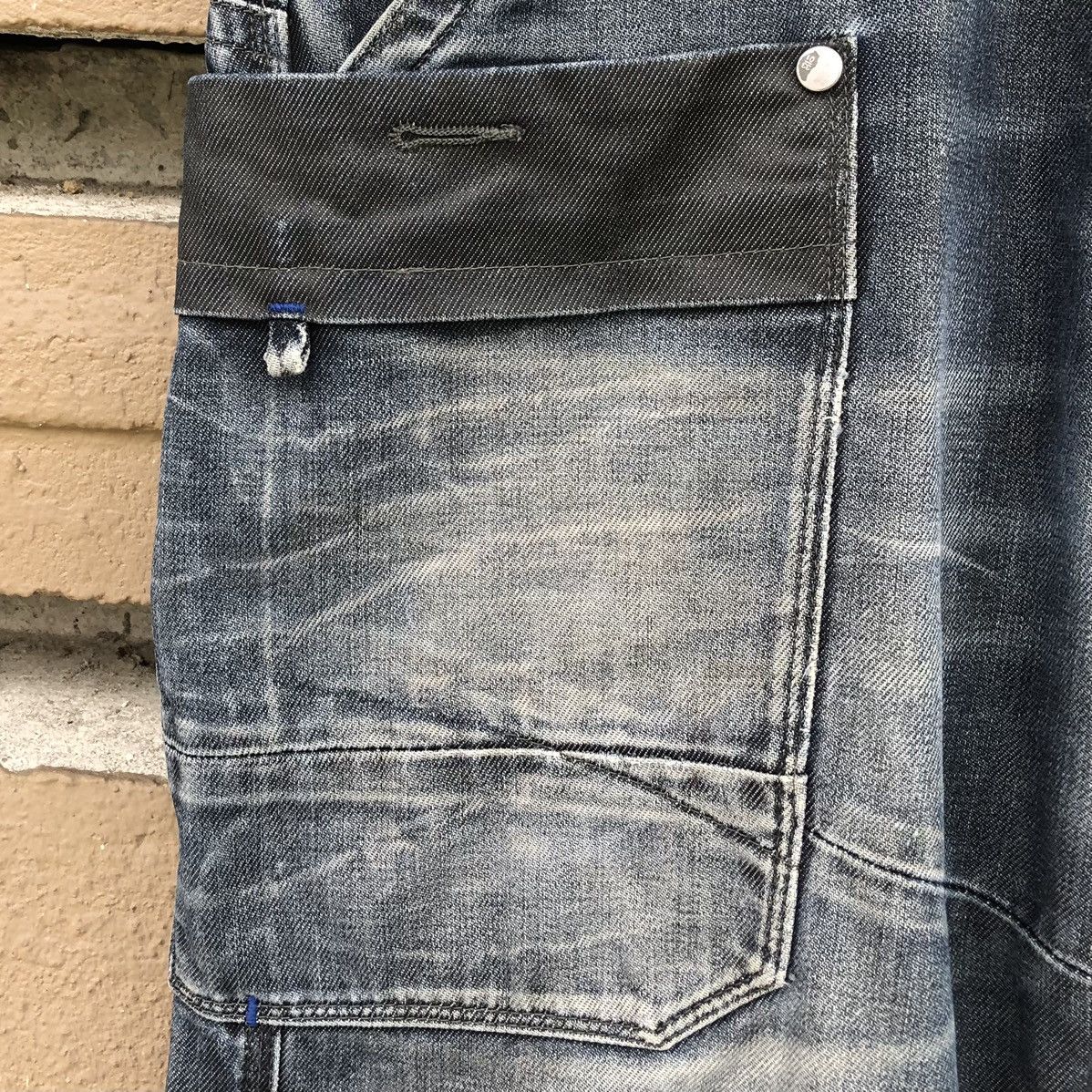 G-Star Vintage G-Star General Tapered Extract Straight Cut Jeans Size US 33 - 6 Thumbnail