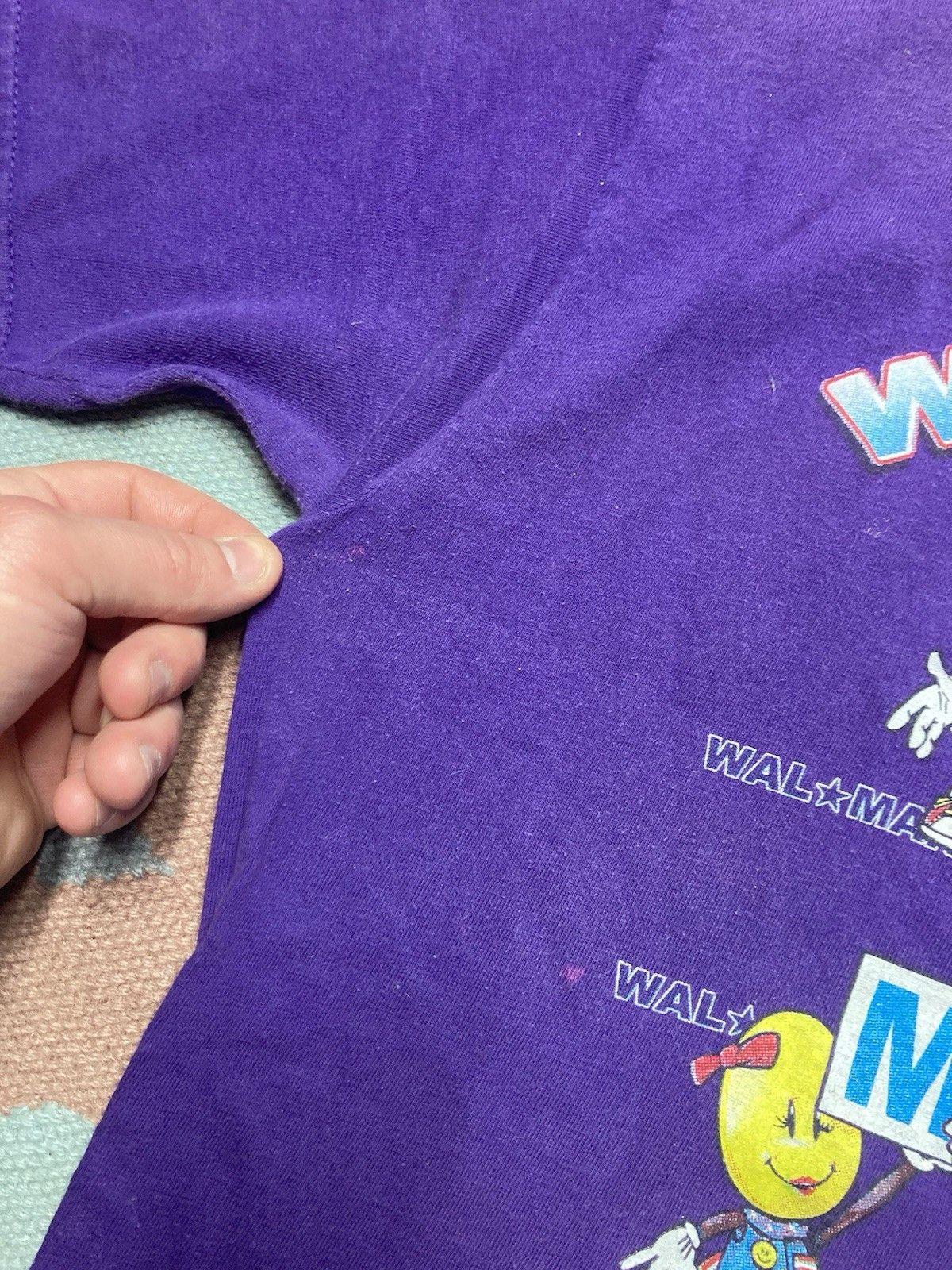 Jerzees × Vintage Vtg t shirt Walmart we team smiley face Warren Michigan L Size US L / EU 52-54 / 3 - 6 Thumbnail