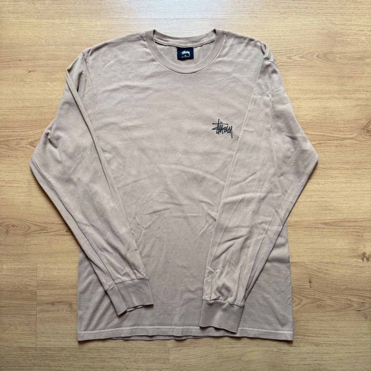 Stussy Stussy Long Sleeve T-shirt Big Logo Size US M / EU 48-50 / 2 - 1 Thumbnail