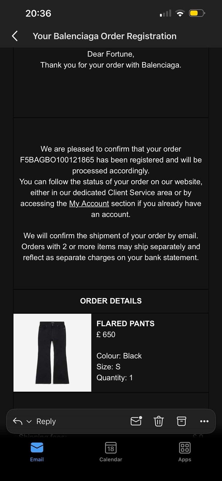 Balenciaga Balenciaga Flared/ Bootcut Black Jeans Size US 30 / EU 46 - 8 Thumbnail