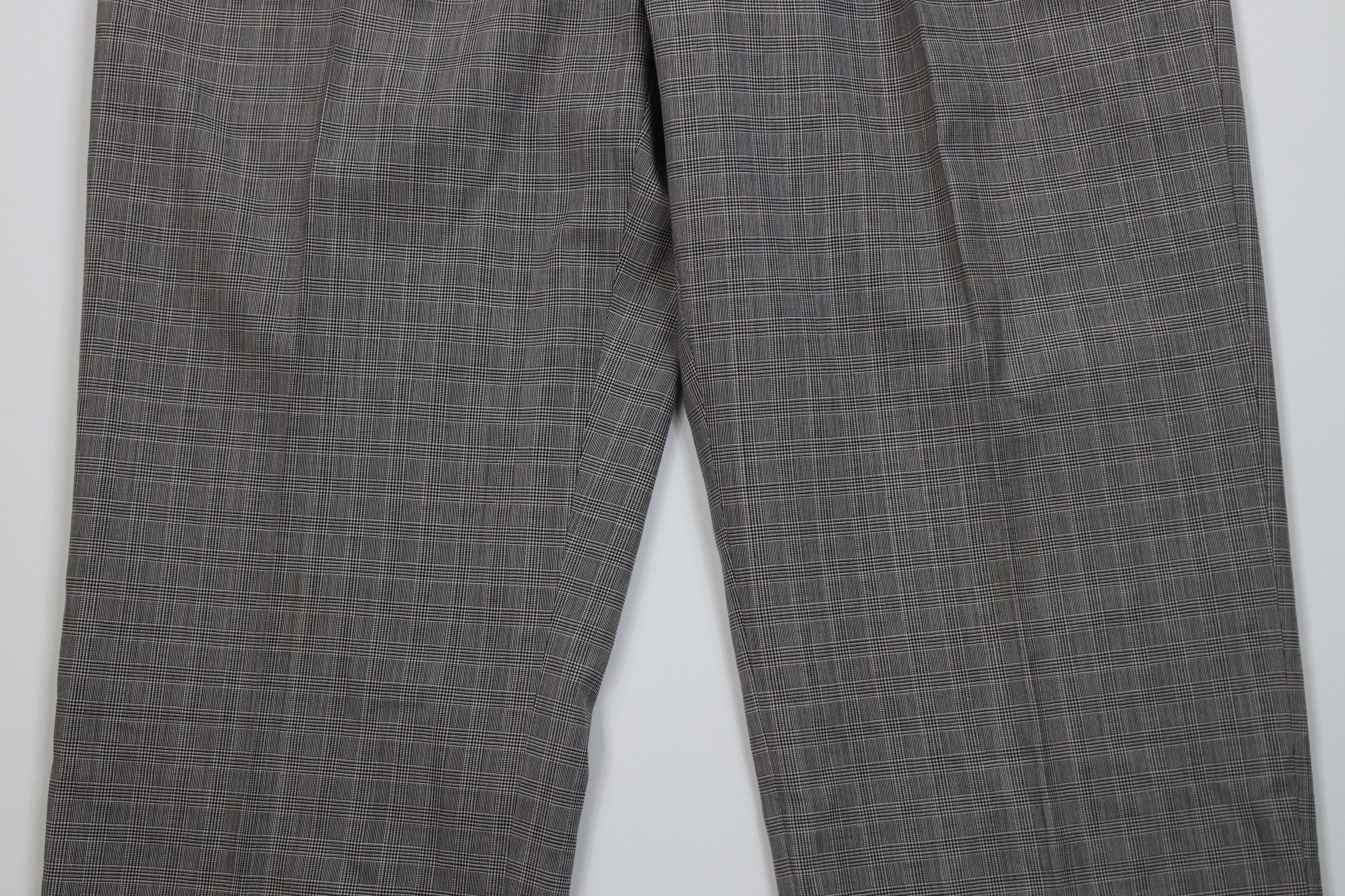 Vintage Vintage 90s Streetwear Wide Leg Chino Pants Houndstooth Size US 36 / EU 52 - 3 Thumbnail