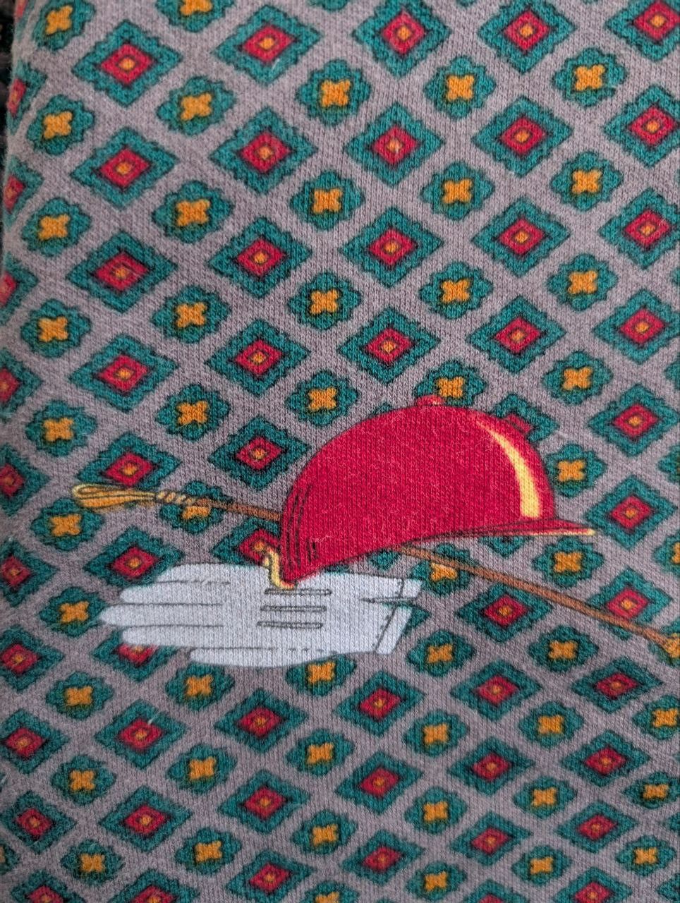 Gucci vintage GUCCI all over print equestrian reversible sweater Size US L / EU 52-54 / 3 - 6 Thumbnail
