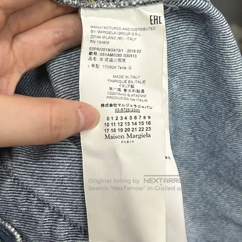 Maison Margiela Maison Margiela Blue Cotton Women's Jacket . Size L / US 10 / IT 46 - 3 Thumbnail