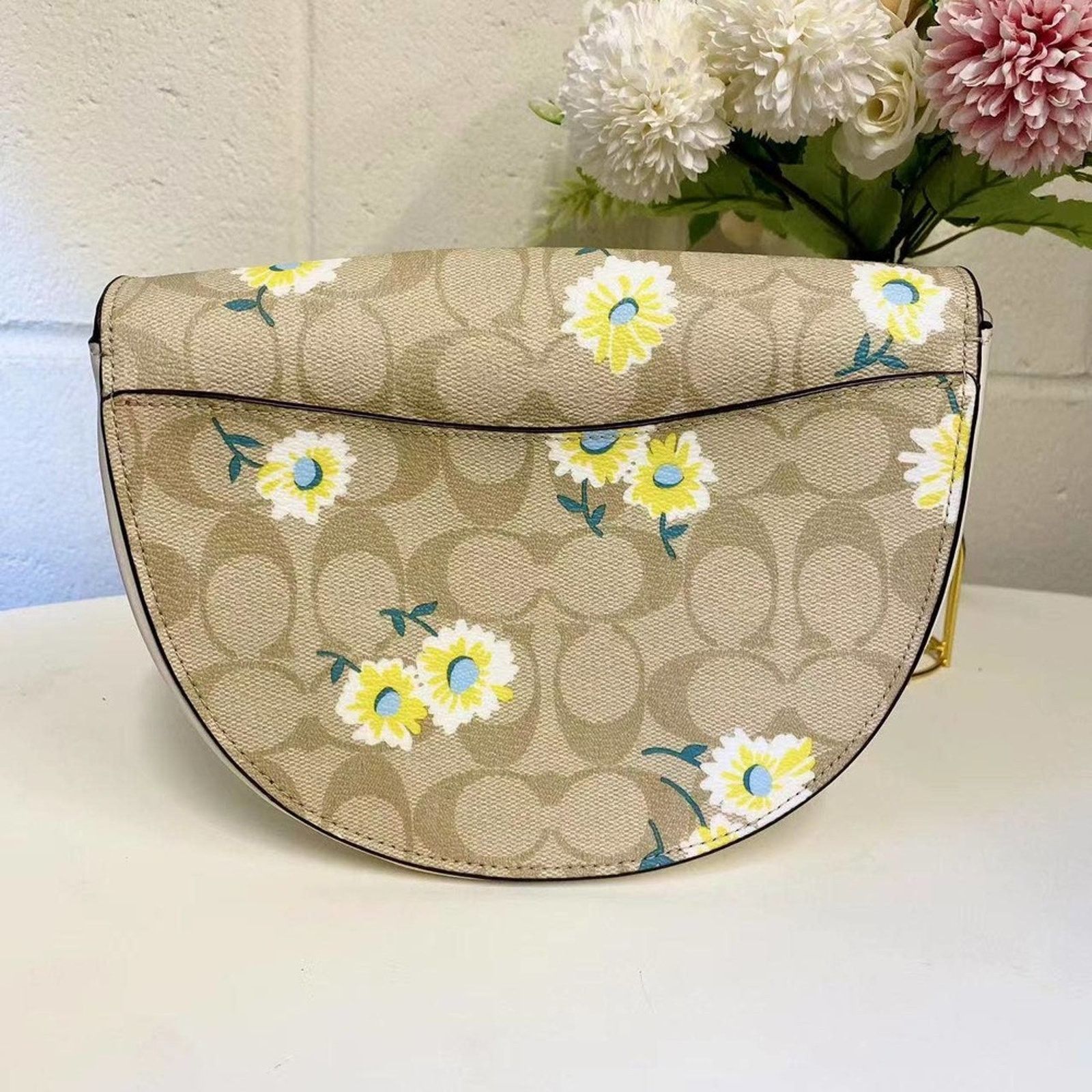 Coach Coach C3597 Ellen Crossbody In Signature Canvas Daisy Print Size ONE SIZE - 5 Thumbnail