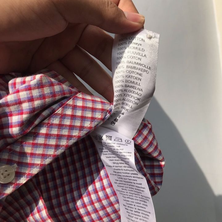 Ben Sherman × Designer × Vintage Ben Sherman Iconic Archieve Shirts Red Rio Gingham button up Size US M / EU 48-50 / 2 - 18 Thumbnail