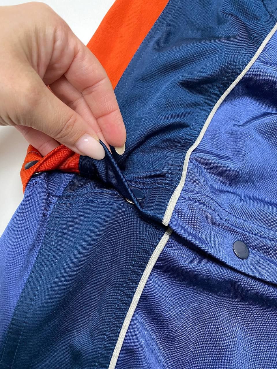 Lotto Sport Lotto Men’s Blue-Orange L Vintage Sports Jacket 90s Italy Size US L / EU 52-54 / 3 - 12 Thumbnail