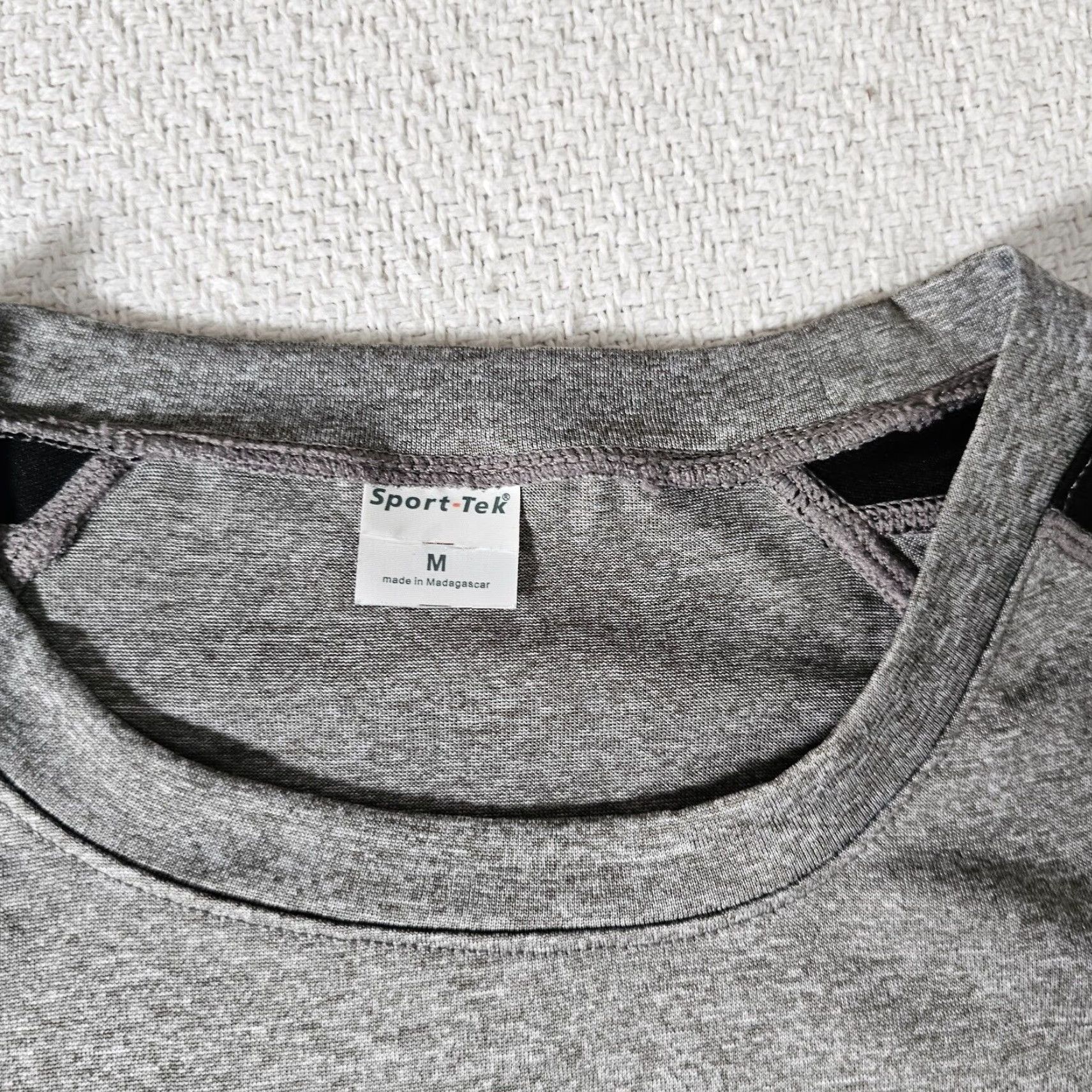 Vintage VINTAGE? actually not vintage. Sport-Tek Shirt Long Sleeve Crew Neck Graphic Tee Men Large Gray with Red River New Mexico NM Sports Theme Size US L / EU 52-54 / 3 - 2 Thumbnail