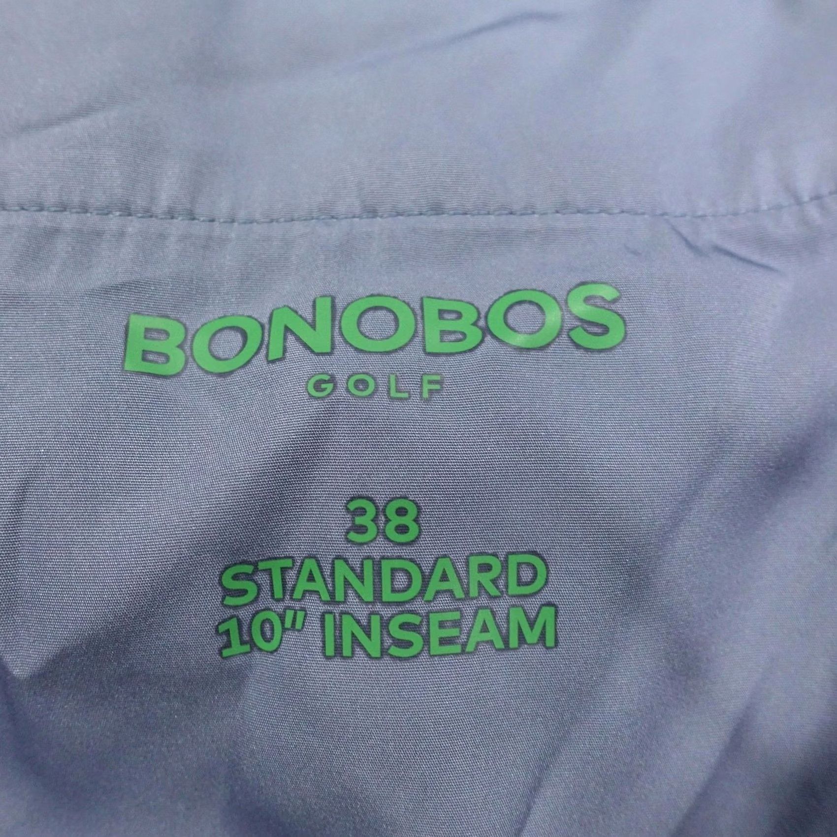 Bonobos Bonobos Golf Shorts Mens 38 Blue Microfiber Bermuda 10 Inseam Stretch Pockets Front Zip Casual Summer Mens Size US 38 / EU 54 - 7 Thumbnail