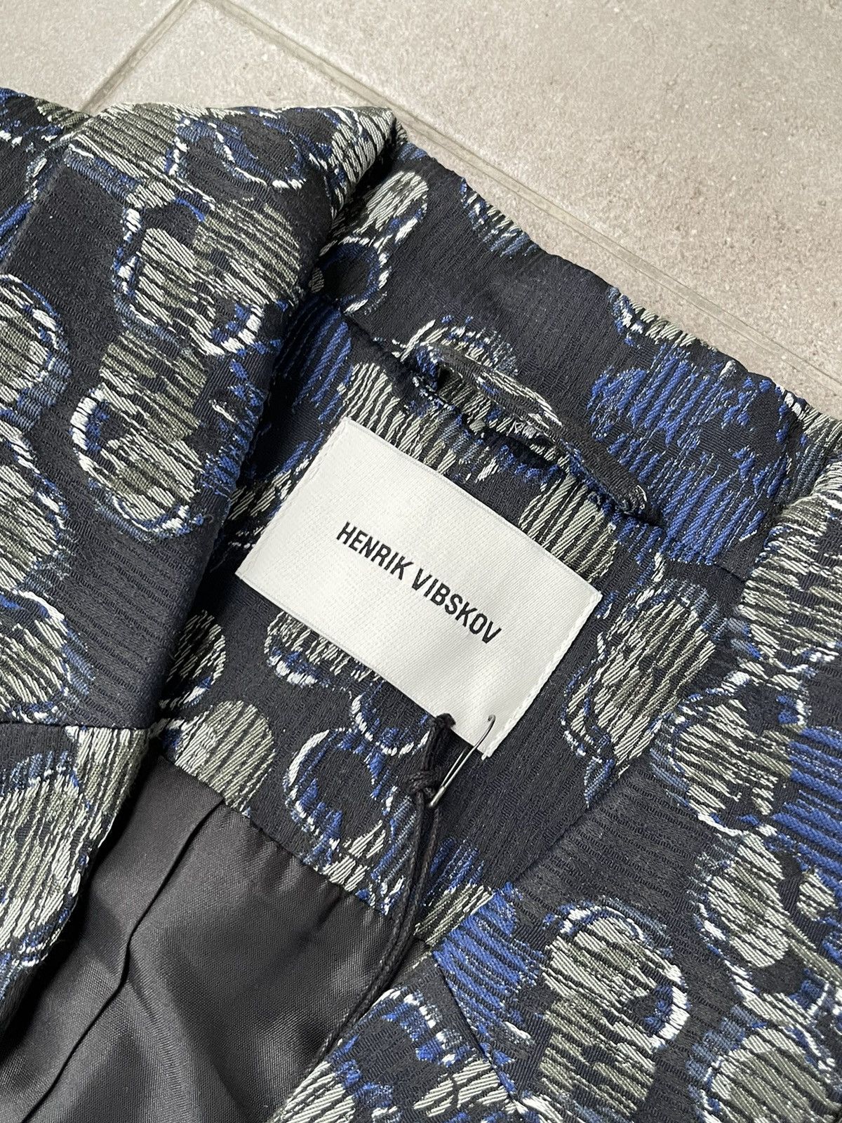 Henrik Vibskov !DS! AW22 Henrik Vibskov Blue Moon Sponge Blazer Size US L / EU 52-54 / 3 - 14 Thumbnail