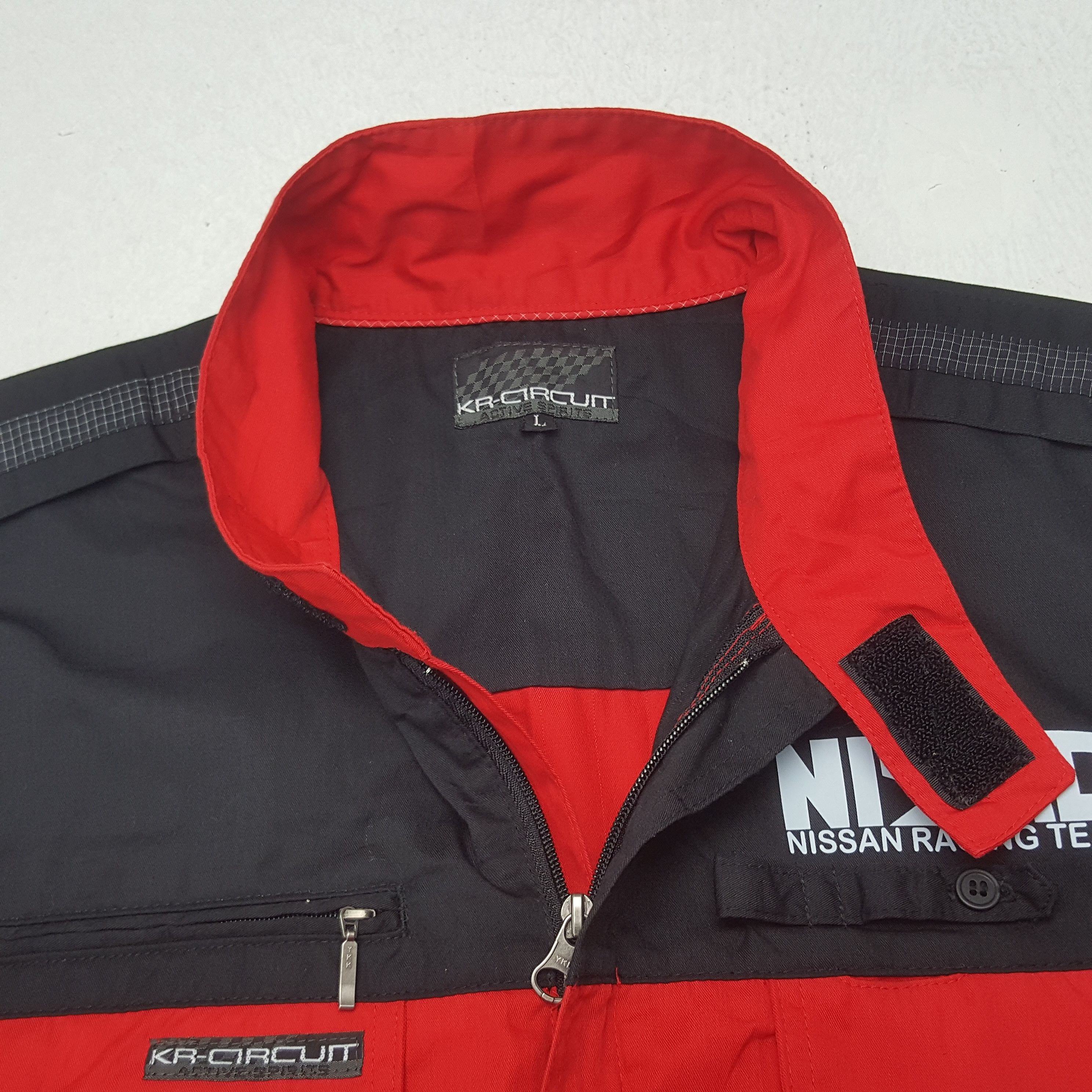 Japanese Brand × Vintage Vintage Nissan Racing Team Custom Sport Coverall Jacket Size US M / EU 48-50 / 2 - 9 Thumbnail