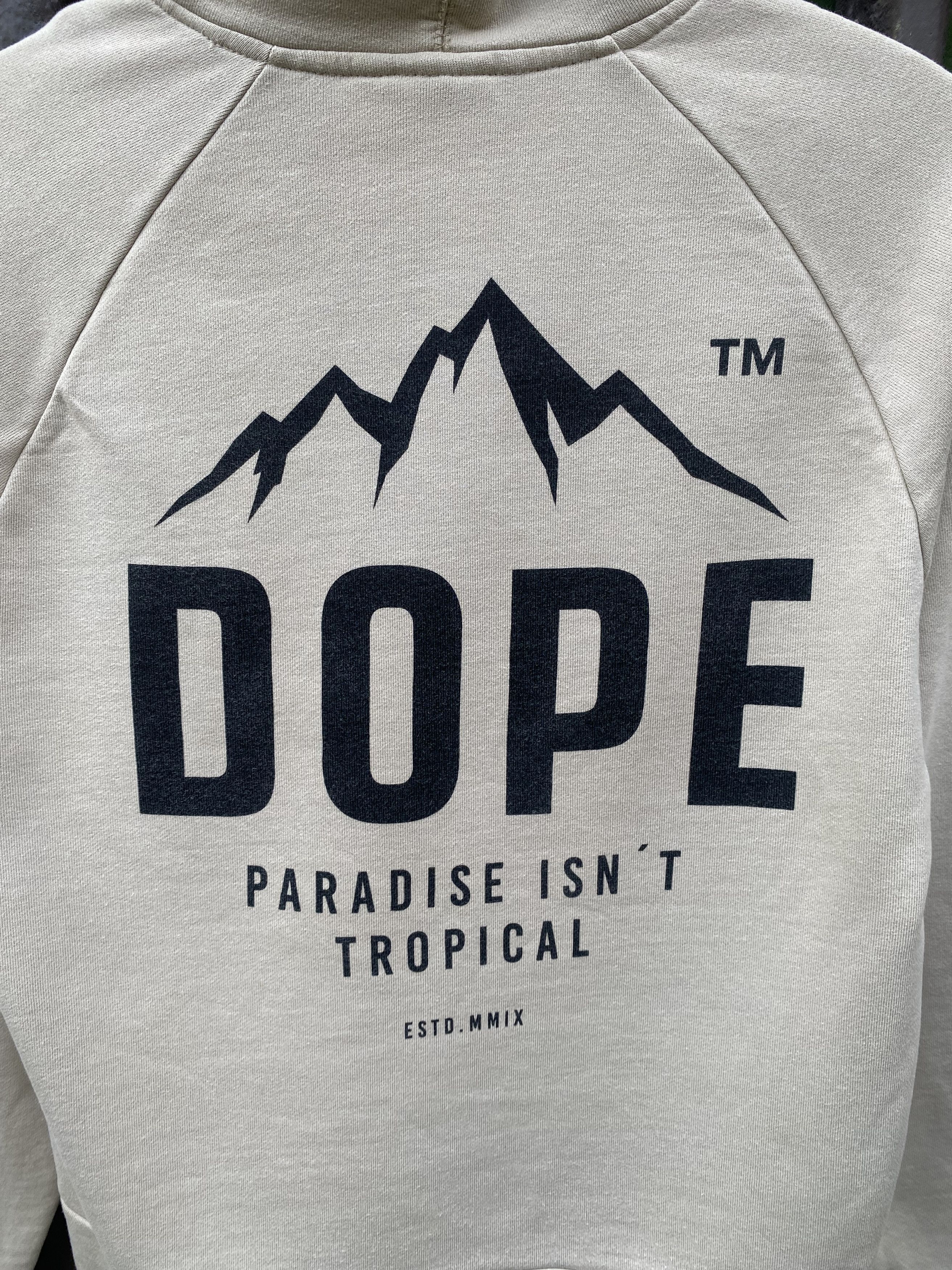 Vintage DOPE HOODIE MENS PARADISE ISN‘T TROPICAL Size US S / EU 44-46 / 1 - 4 Thumbnail