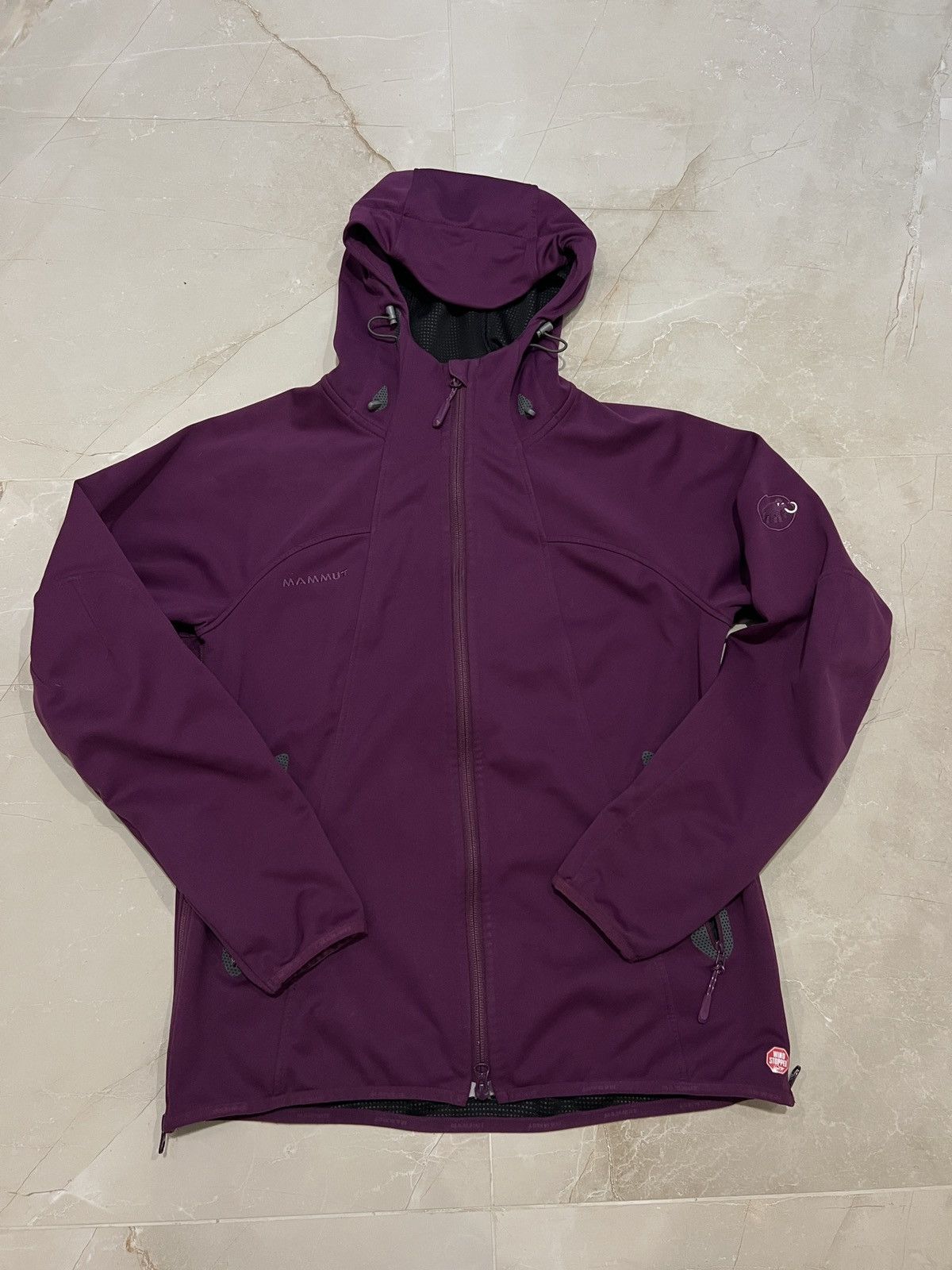 Vintage Vintage mammut women's jacket purple with many zippers Size L / US 10 / IT 46 - 1 Thumbnail