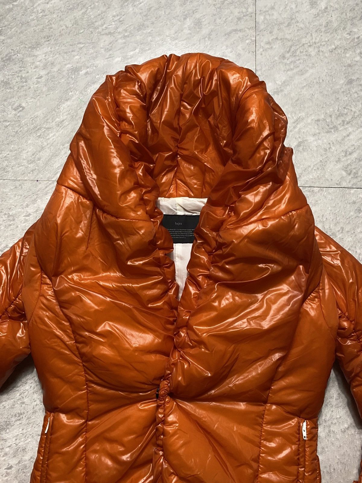 Bajra BAJRA JAPAN PUFFER JACKET ORANGE AVANT GARDE Size S / US 4 / IT 40 - 5 Thumbnail