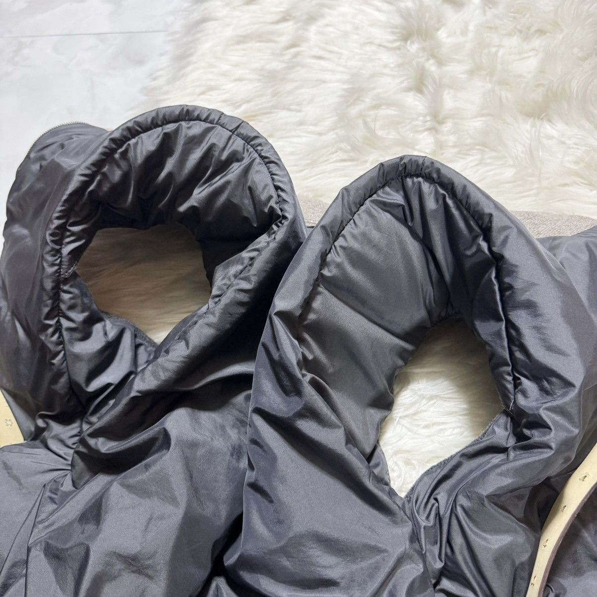 Fabiana Filippi Fabiana Filippi fur collar, belted Puffer Down jacket Size S / US 4 / IT 40 - 10 Thumbnail