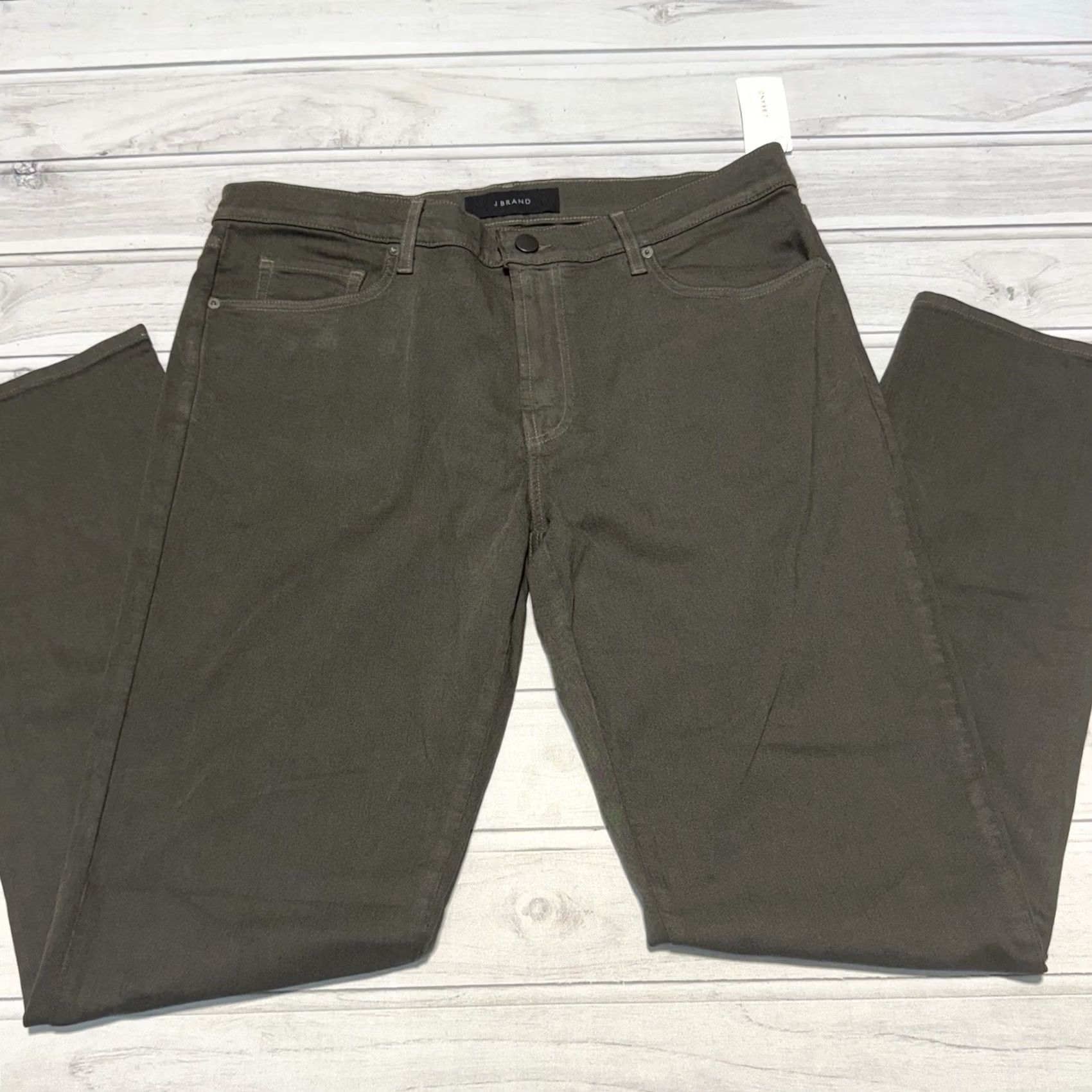 J Brand J Brand Tyler Slim Fit Jeans 38 Stretch Straight Leg Denim NWT Men Regular 5-Pocket Green Size US 38 / EU 54 - 3 Thumbnail