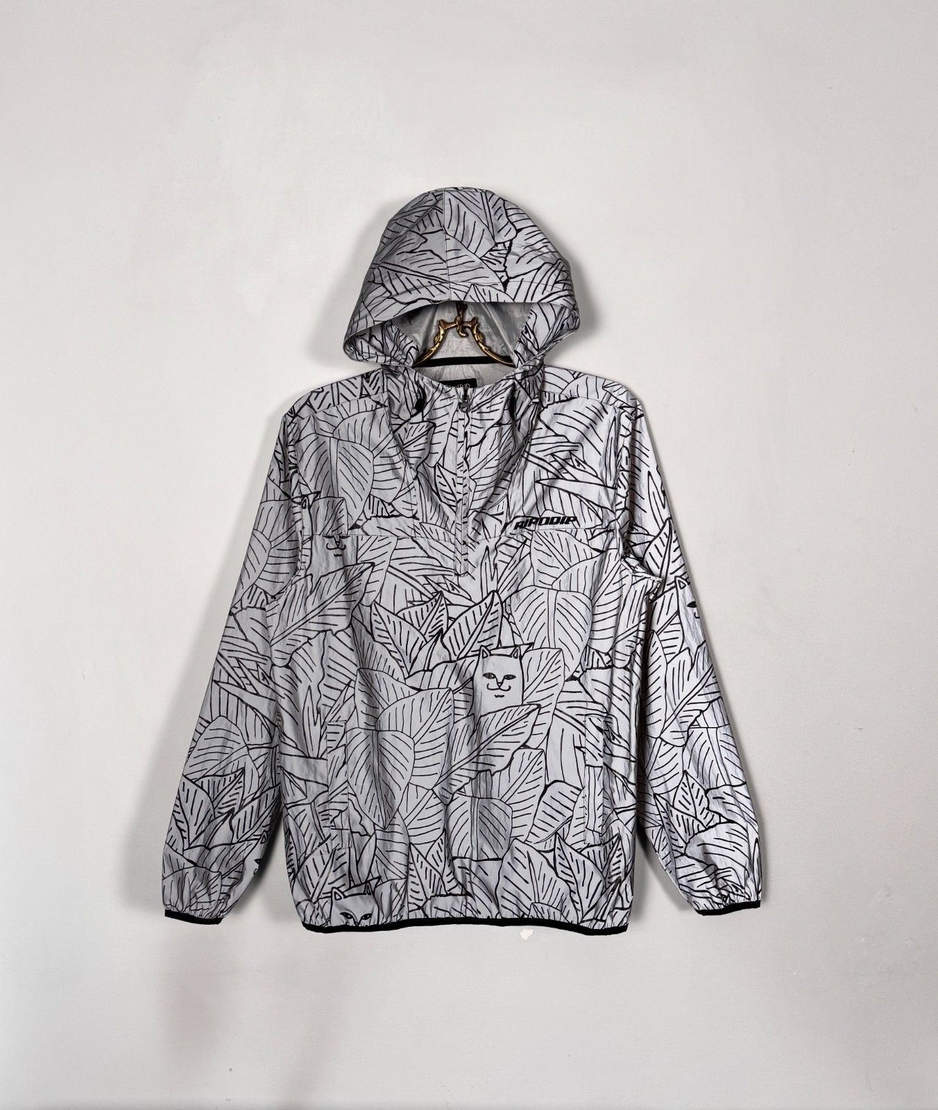 RIPNDIP RIPNDIP Vintage Printed Reflective Hooded Jacket Y2K Size US M / EU 48-50 / 2 - 1 Thumbnail