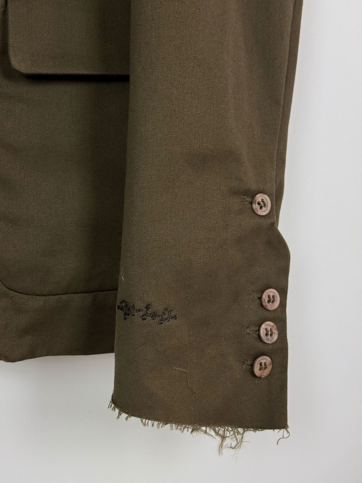 Diesel Diesel Designer Khaki Casual Blazer Size US L / EU 52-54 / 3 - 9 Thumbnail