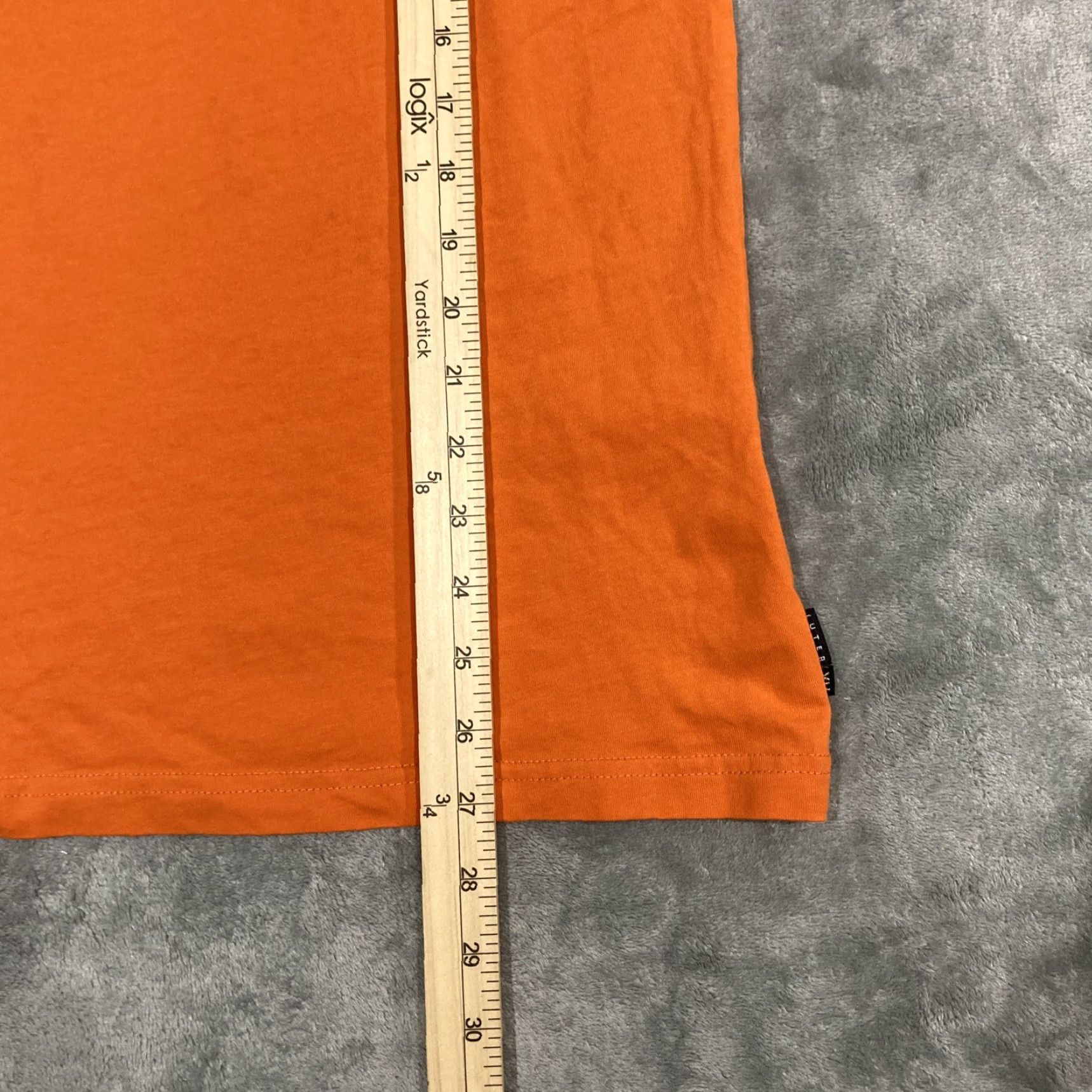 Logo 7 Iuter Logo T-Shirt - S Men Orange Logo Small Size US S / EU 44-46 / 1 - 4 Thumbnail