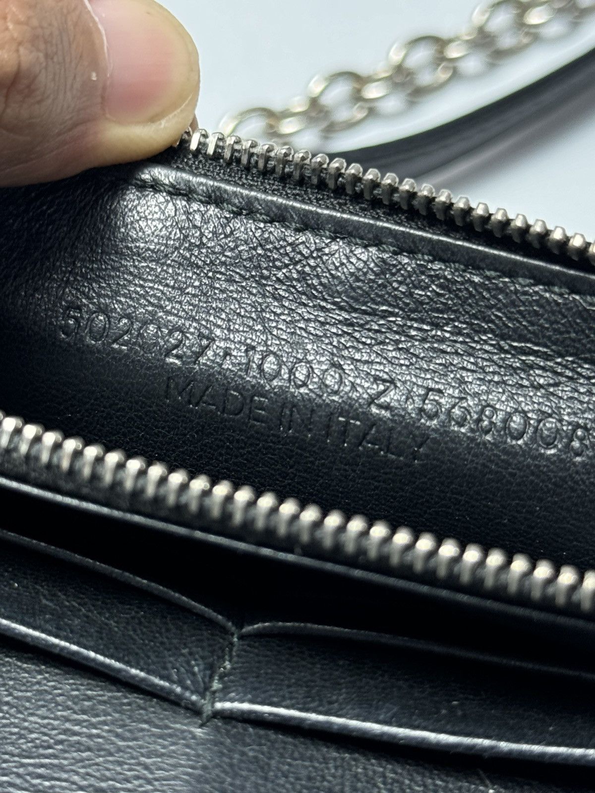 Balenciaga Black Leather Everyday Chain Shoulder Bag