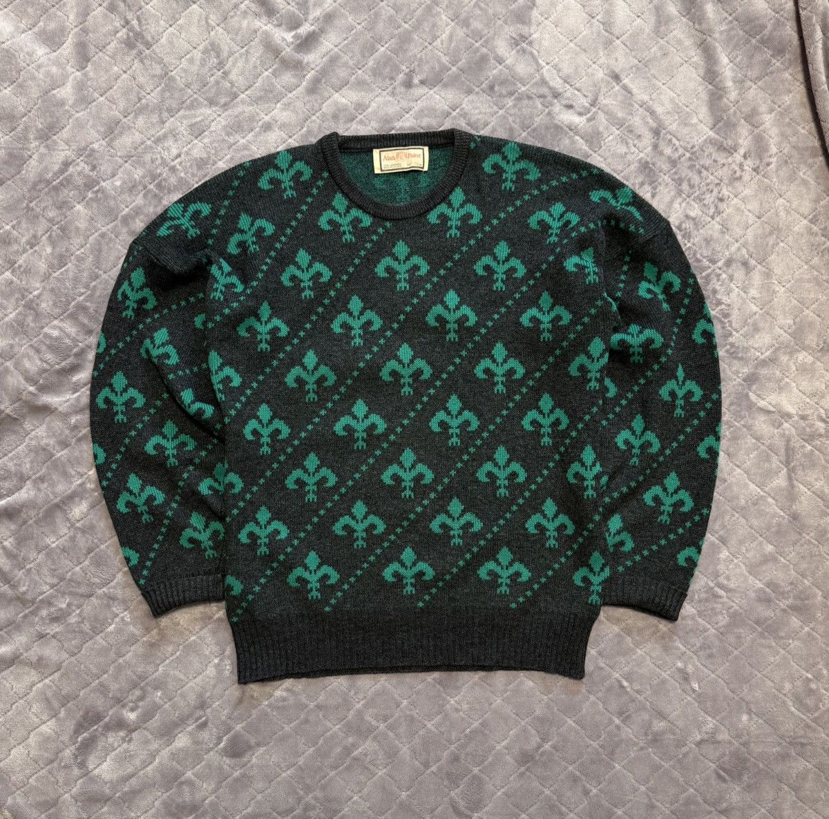 Vintage Alan Paine Wool Knitwear Sweater