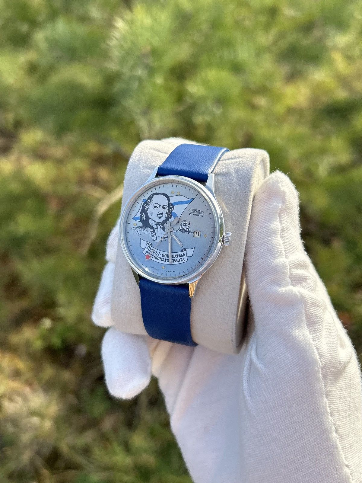 Vintage Vintage Watch Slava Mechanical Authentic 1990s Size ONE SIZE - 16 Thumbnail